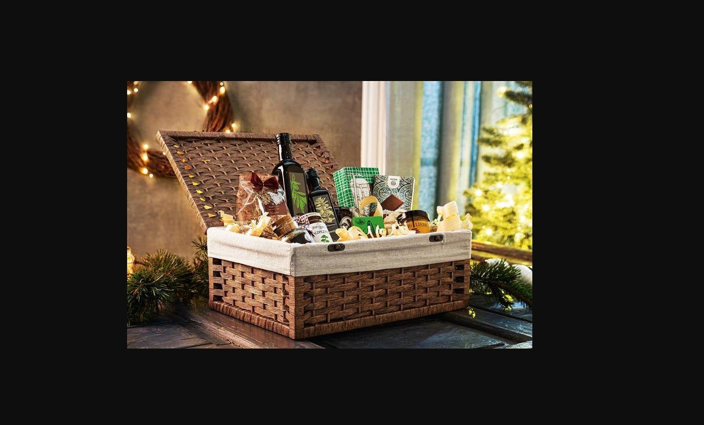 Frank Flechtwaren Weidenkorb Geschenktruhe "Präsent" aus Weide & Papierschnur, Aufbewahrungskiste
