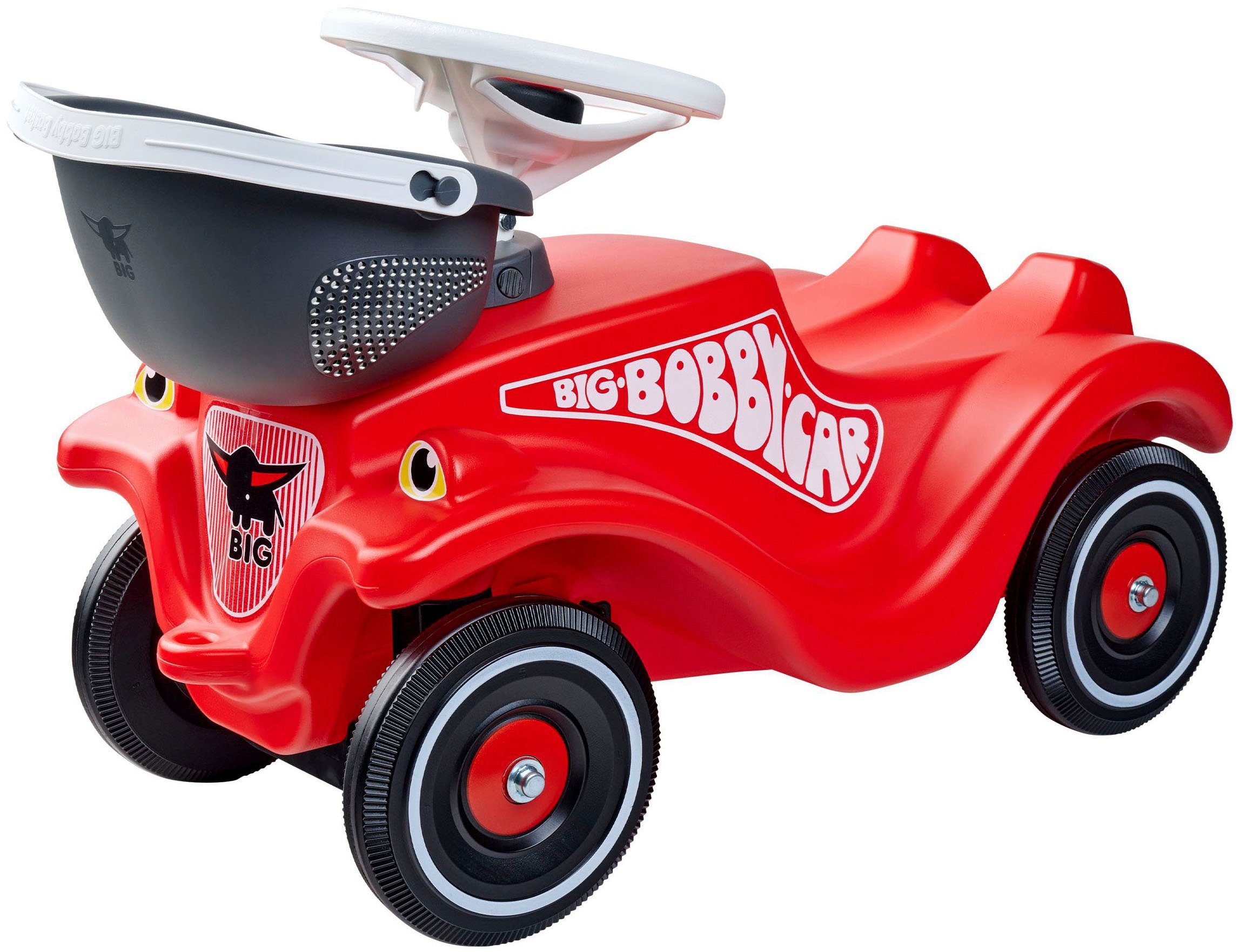 BIG Kinderfahrzeug-Anhänger BIG Bobby Car Gepäckkorb, Made in Germany