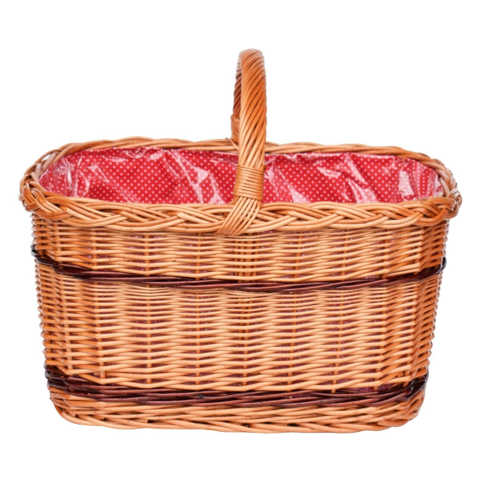 YULKA Einkaufskorb Weidenkorb CHEF Flechtkorb mit Henkel, festangebrachte, günstig online kaufen