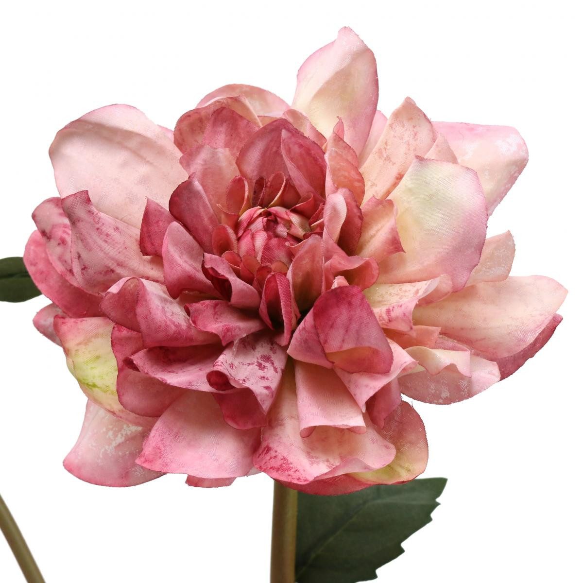 Kunstblume Künstliche Dahlie mit Blüte und Knospe für Dekoration, Florists Products, Höhe 57 cm