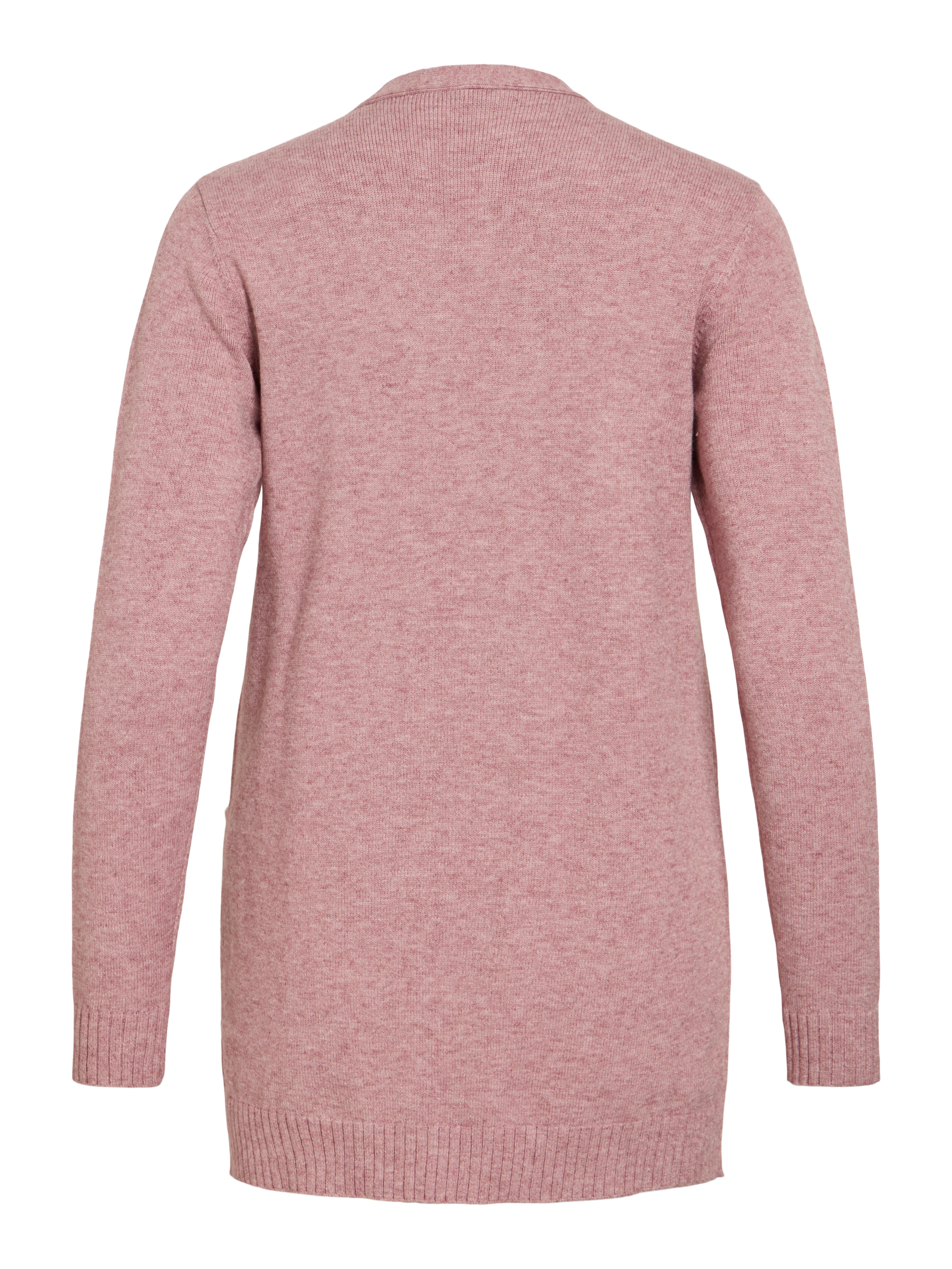 Vila Strickjacke VIRIL OPEN L/S KNIT CARDIGAN - NOOS Viskosemischung, regular fit