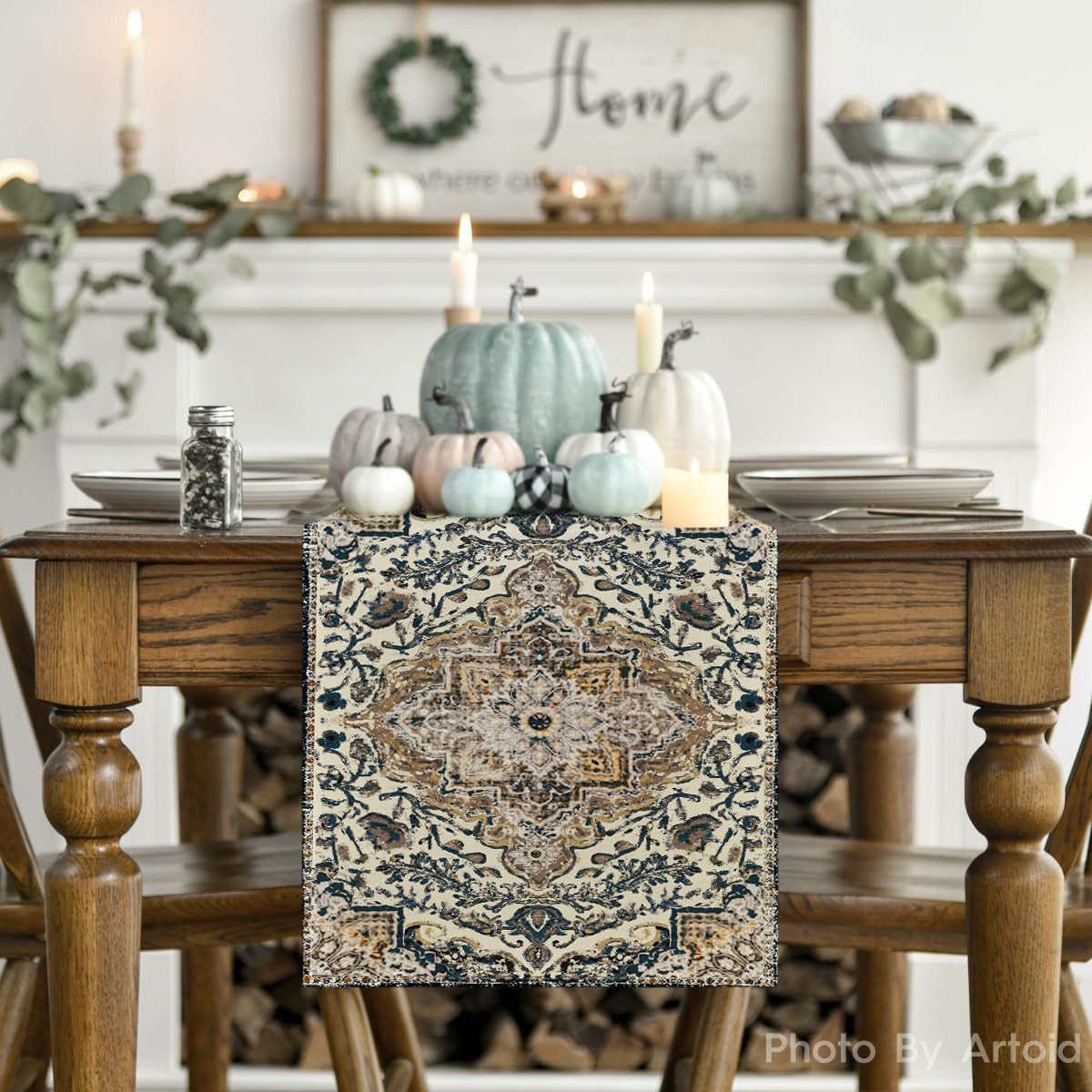 Kaket Tischläufer Boho-Stil Tischläufer, Küchen Esstisch günstig online kaufen