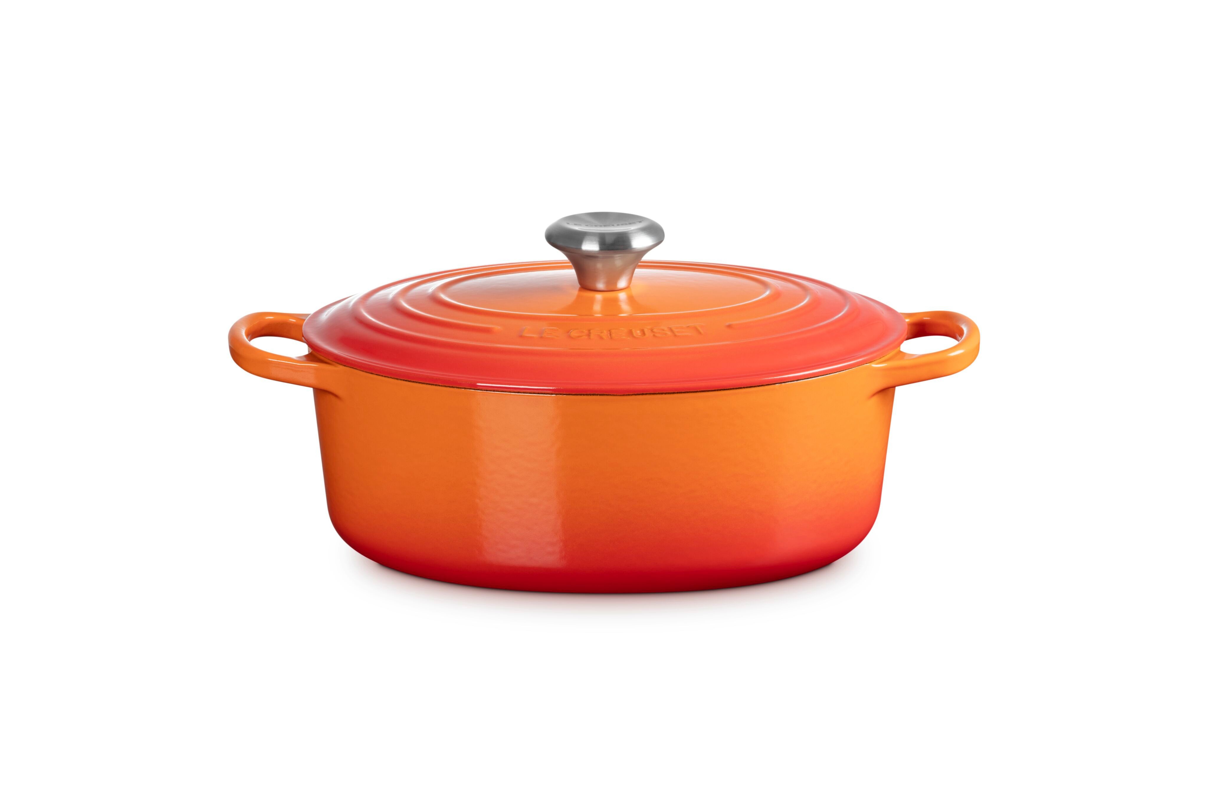 LE CREUSET Bräter Gusseisen-Bräter mit Deckel, Oval