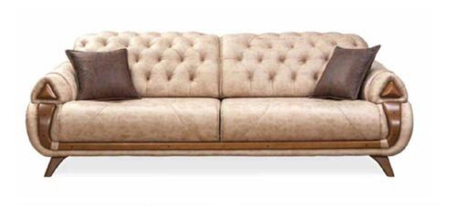 JVmoebel Sofa Sofa Dreisitzer Couch Polster Design Sitz Sofas Zimmer Möbel, Made in Europe