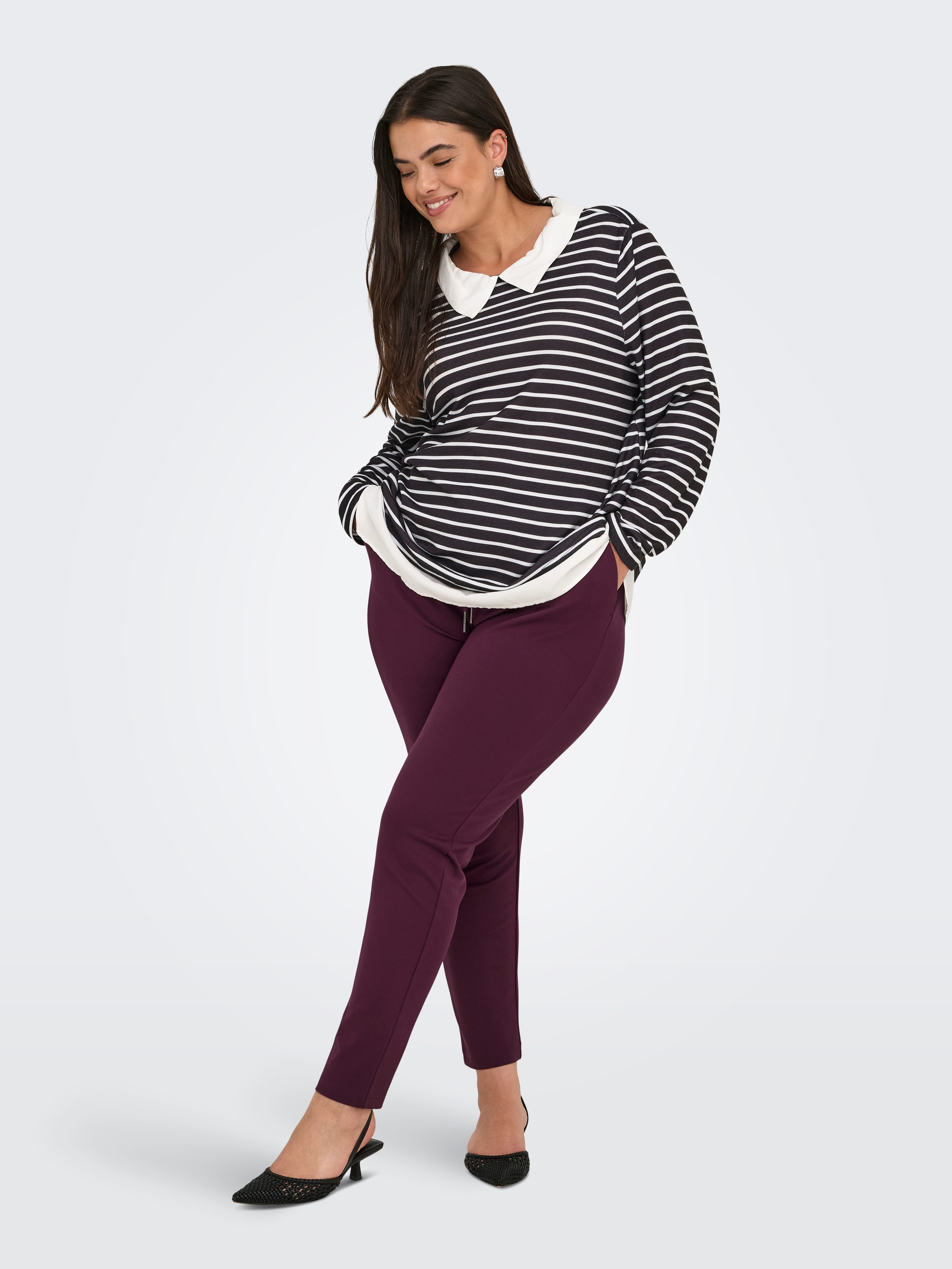 ONLY CARMAKOMA Jogger Pants CARGOLDTRASH LIFE CLASSIC PANT NOOS Viskosemischung, regular fit