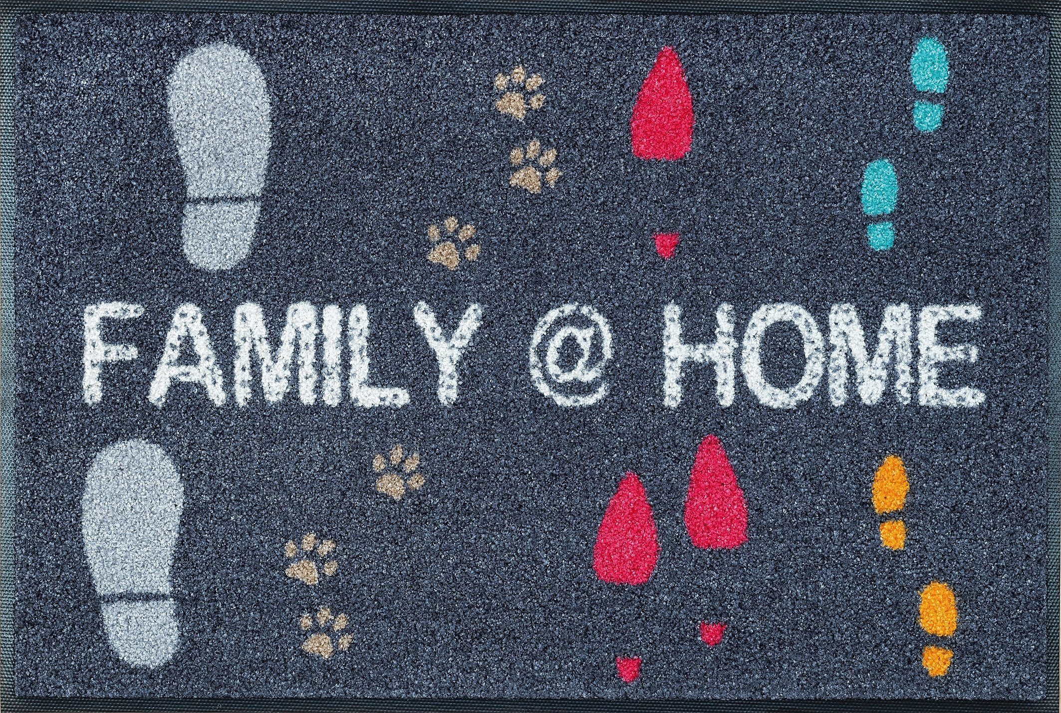 wash+dry by Kleen-Tex Fußmatte Family @ günstig online kaufen