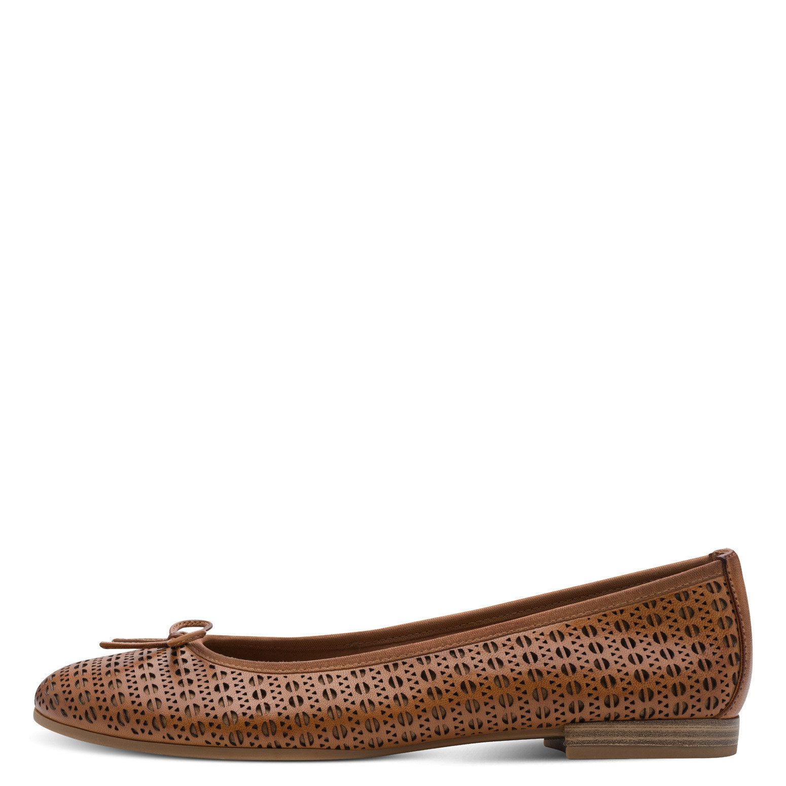 Tamaris Tamaris Damen Ballerina 1-22116-41-4A6 NUT STRUCTURE Ballerina