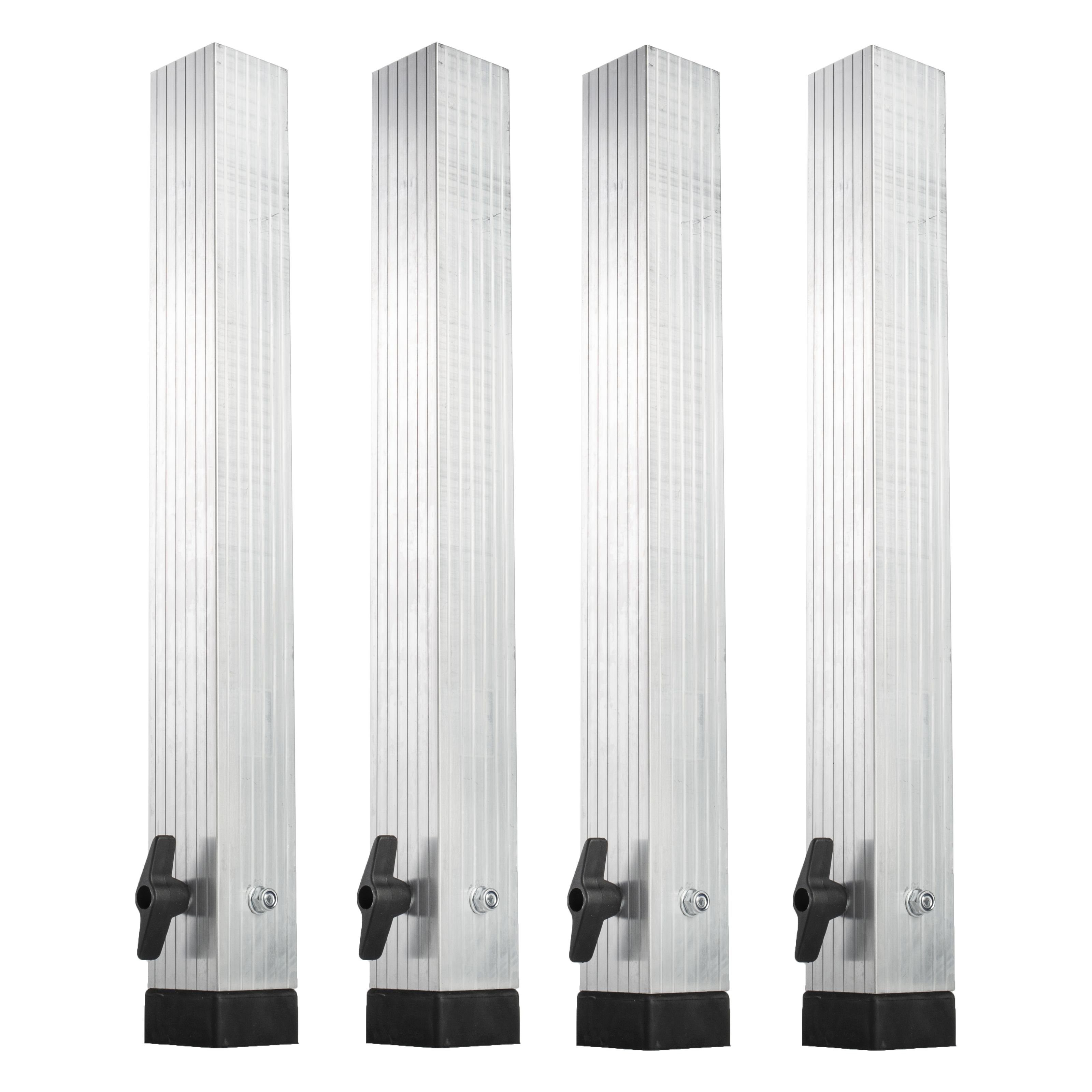 lightmaXX Musikinstrumentenständer, (ALU-STAGE Teleskopfüße Vario 4x Teleskopfuß 60-100cm, Bühnenelemente, Zubehör), ALU-STAGE, Teleskopfüße, Vario Teleskopfuß