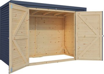 KONIFERA Fahrradbox Bike Box (Komplett-Set), aus Fichte, BxTxH: 207x103x143 cm