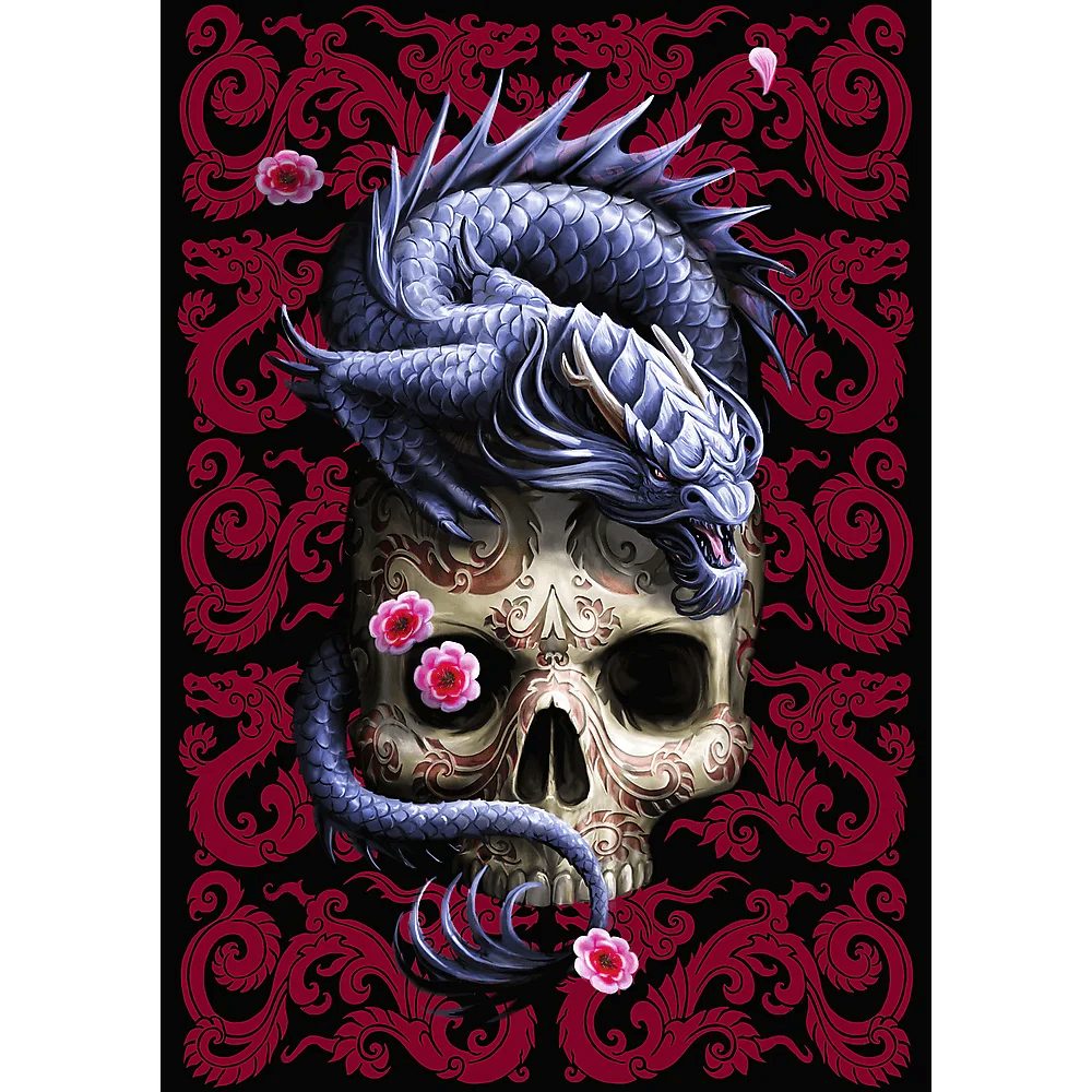 Trefl Puzzle Anne Stokes, Orientalischer Drache, 1000 Teile Puzzle, 1000 Pu günstig online kaufen