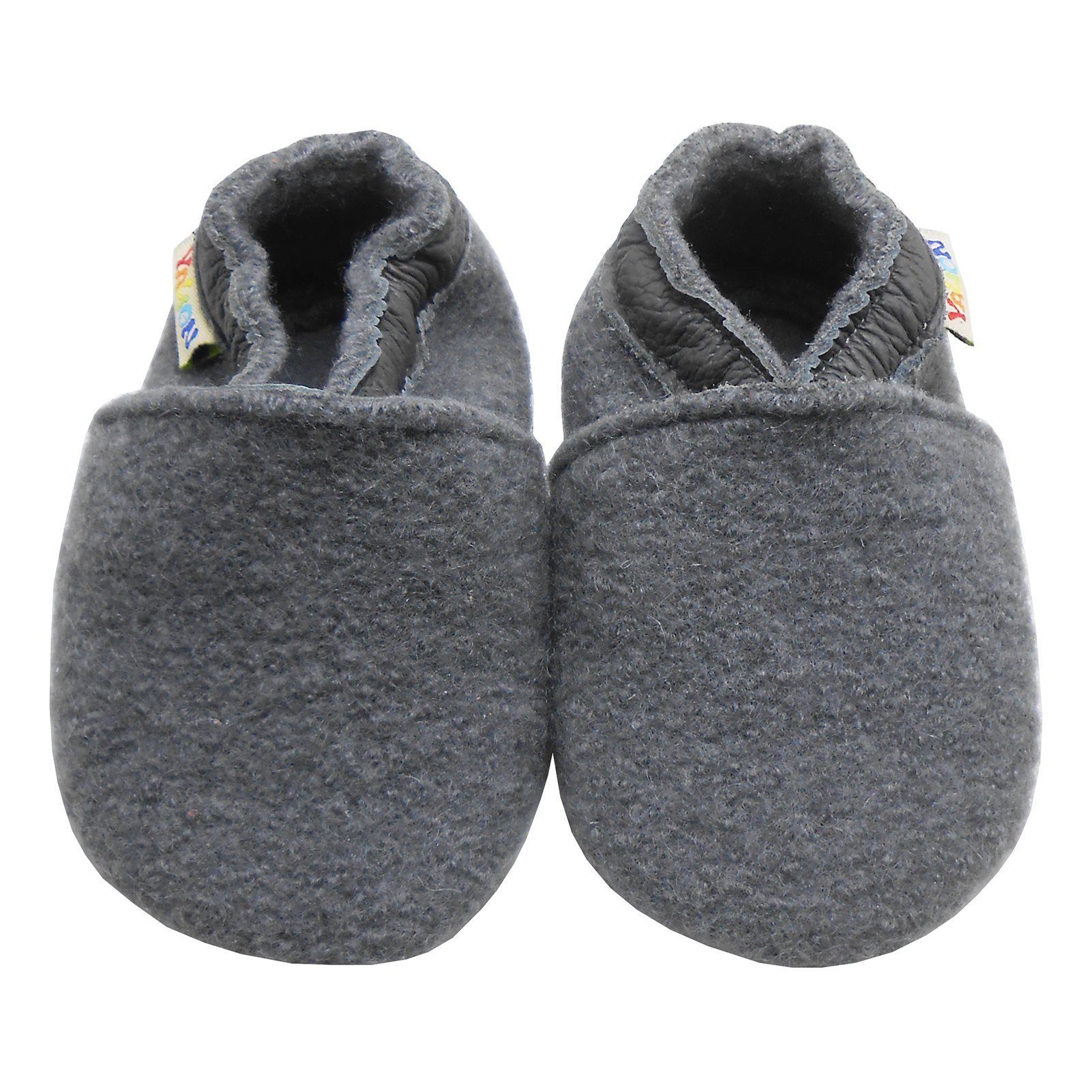 Yalion Yalion Babyschuhe aus 100% Schafwolle – Krabbelschuhe weich & flexibel Krabbelschuh elastisch