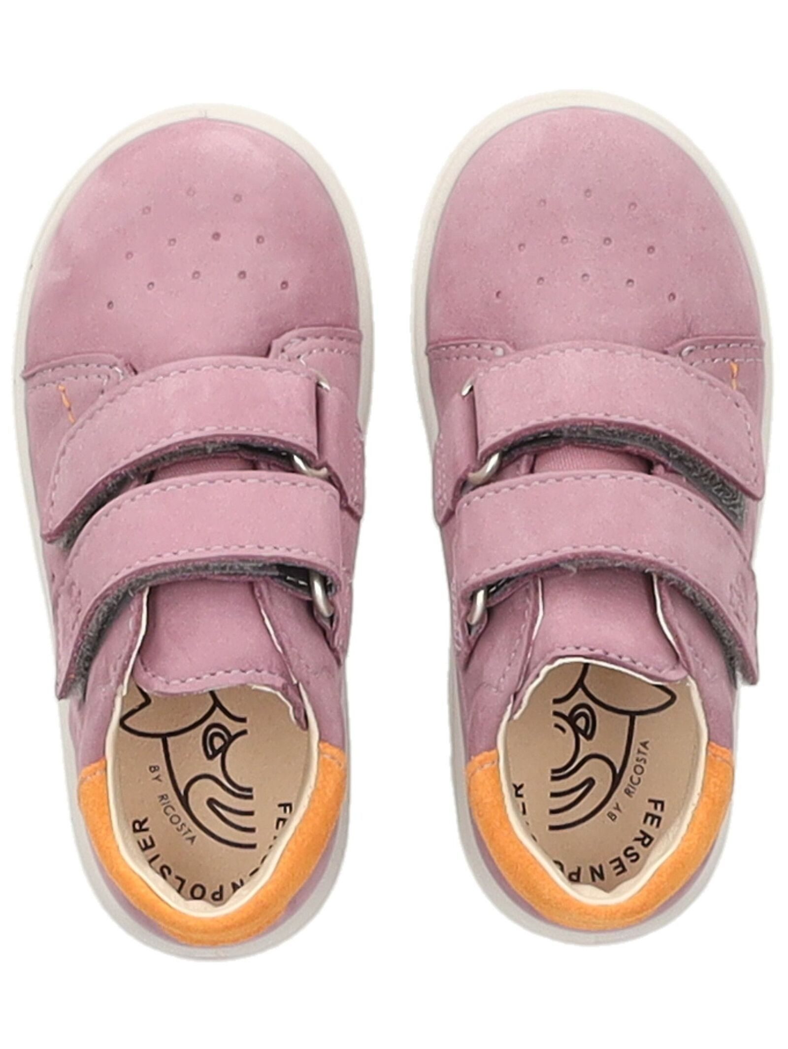 Pepino Halbschuhe Veloursleder/Textil . Klettschuh
