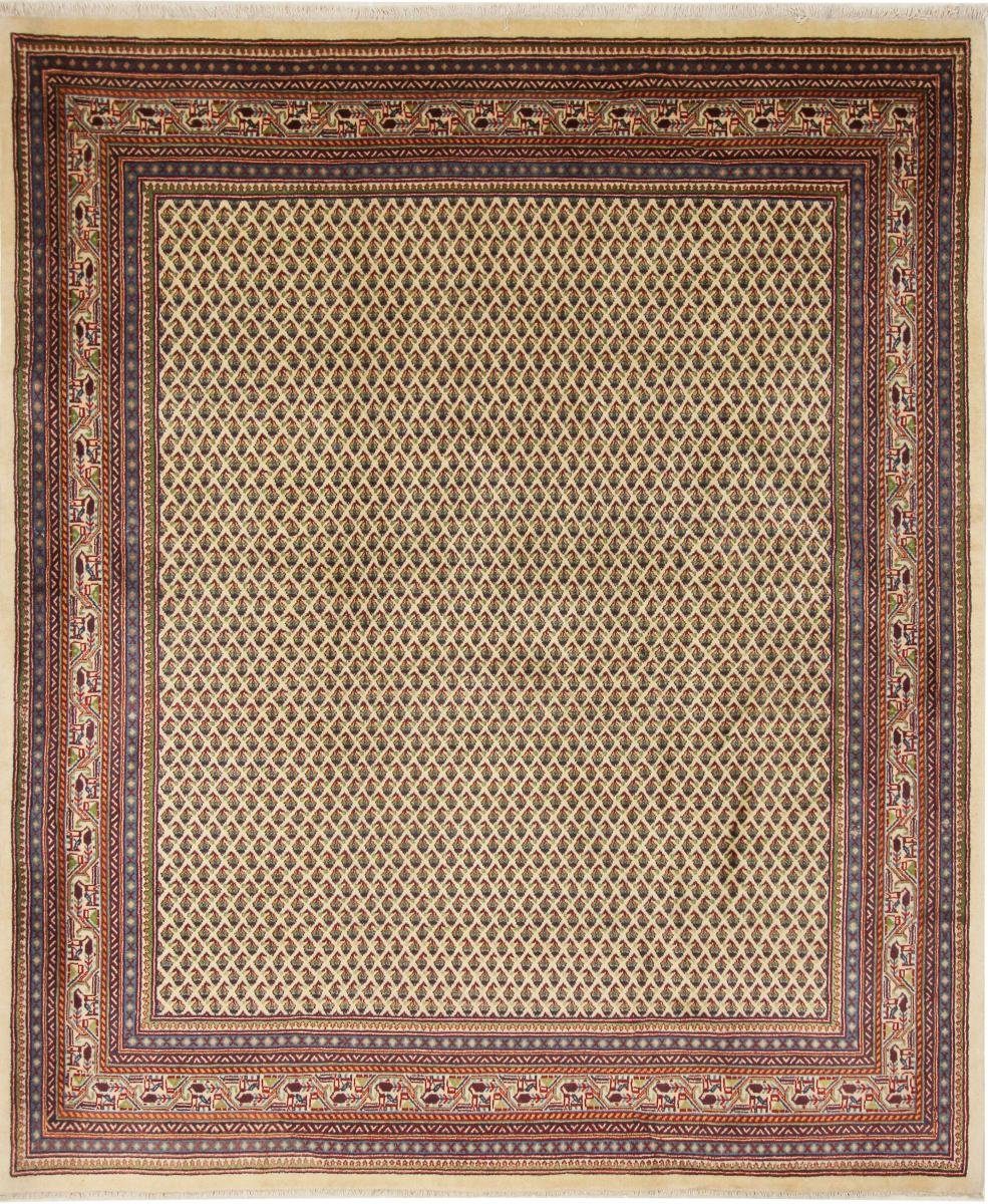 Orientteppich Sarough Mir Boteh 212x253 Handgeknüpfter Orientteppich, Nain Trading, rechteckig, Höhe: 12 mm