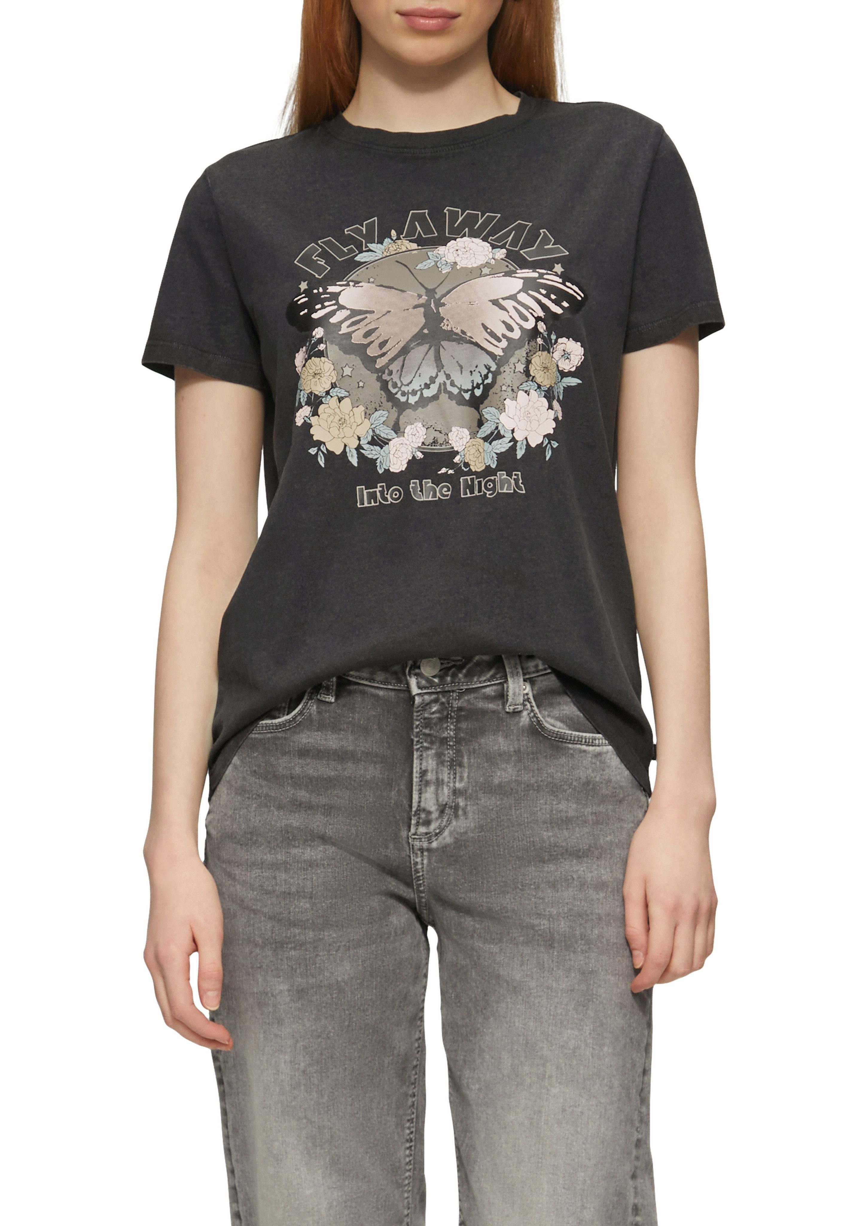 QS T-Shirt mit Print günstig online kaufen