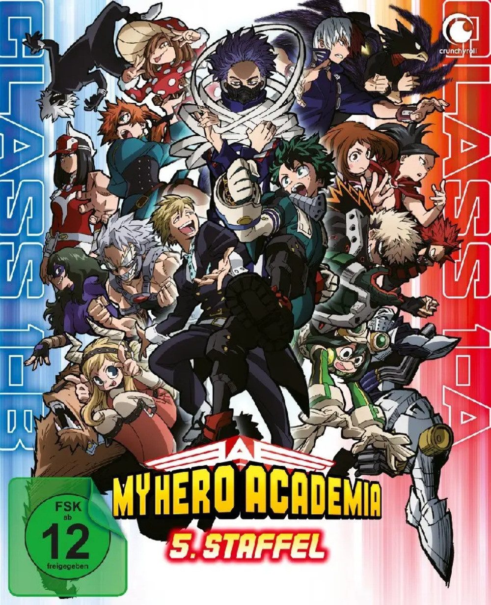 DVD My Hero Academia. Staffel.5.1, 1 DVD mit Sammelschuber (Limited...