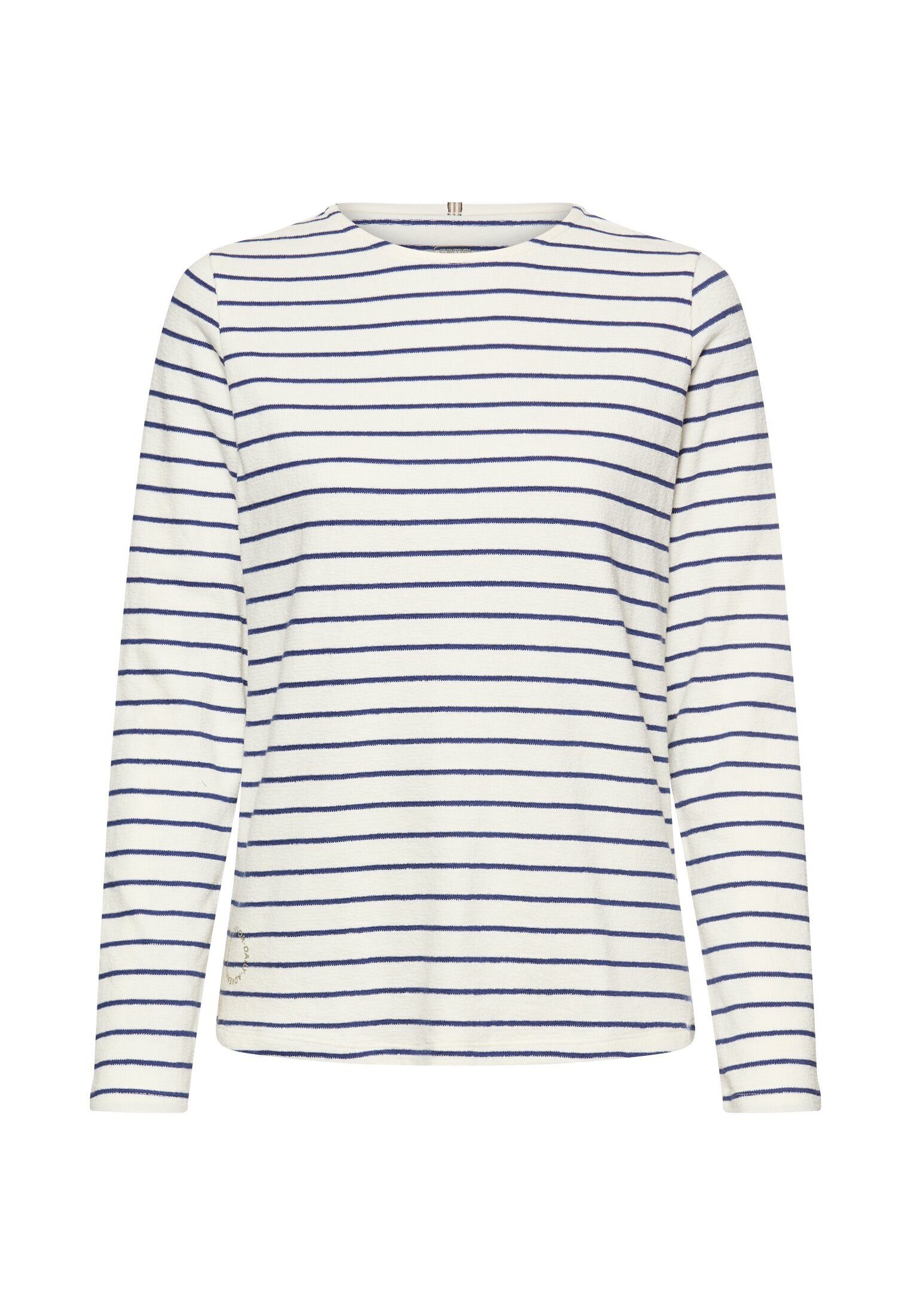 camel active Langarmshirt aus reiner Baumwolle Langarm Rundhals