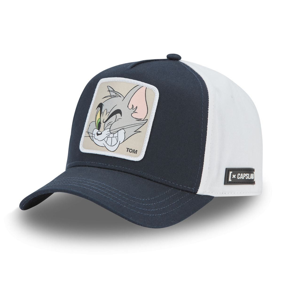 Capslab Trucker Cap CAPSLAB Full Trucker Cap - TOM & JERRY - Cotton (Basecap, Full Trucker, Trucker Kappe) Full Trucker Kappe