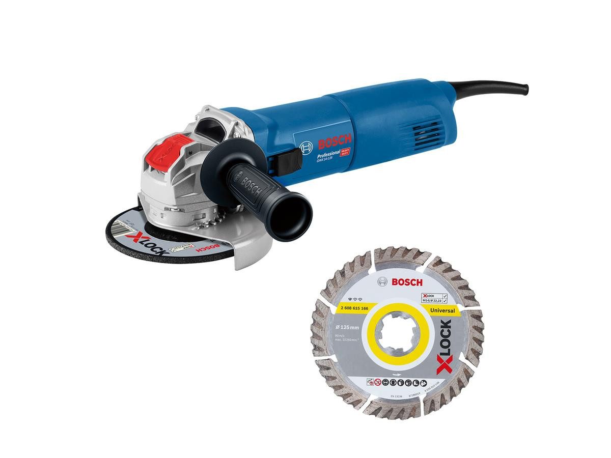 Bosch Professional Winkelschleifer GWX 14-125