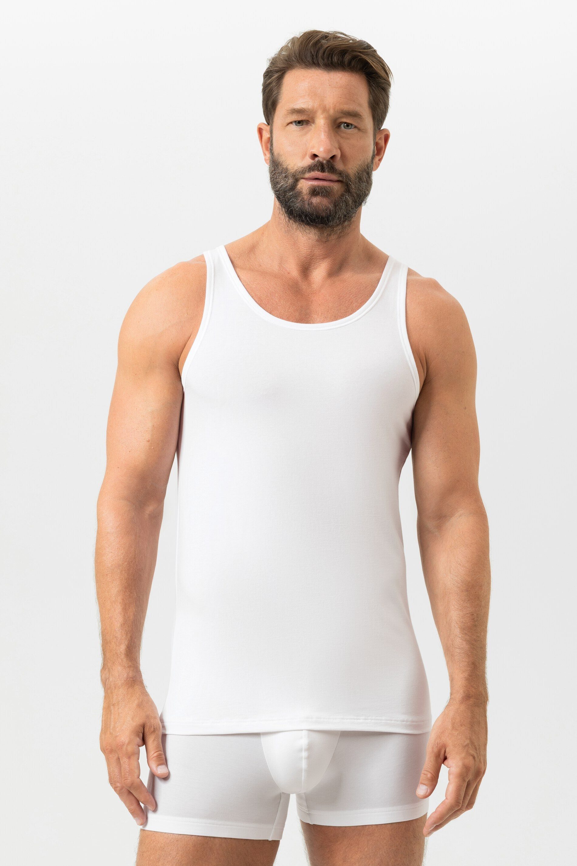 Unterziehshirt Mey Herren Tank Top Serie Dry Cotton Uni