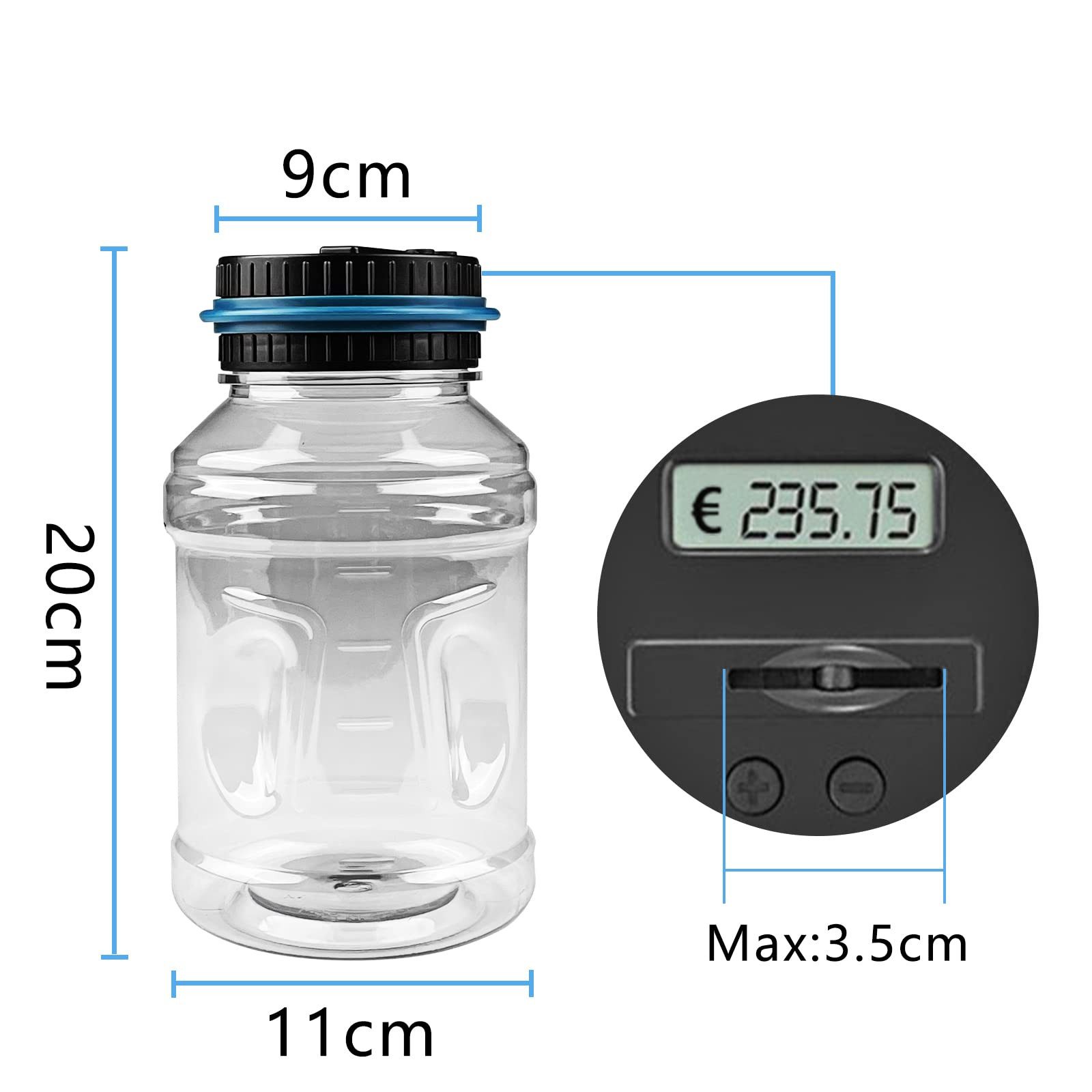 BlingBin Spardose Digitale Spardose mit Automatischer günstig online kaufen