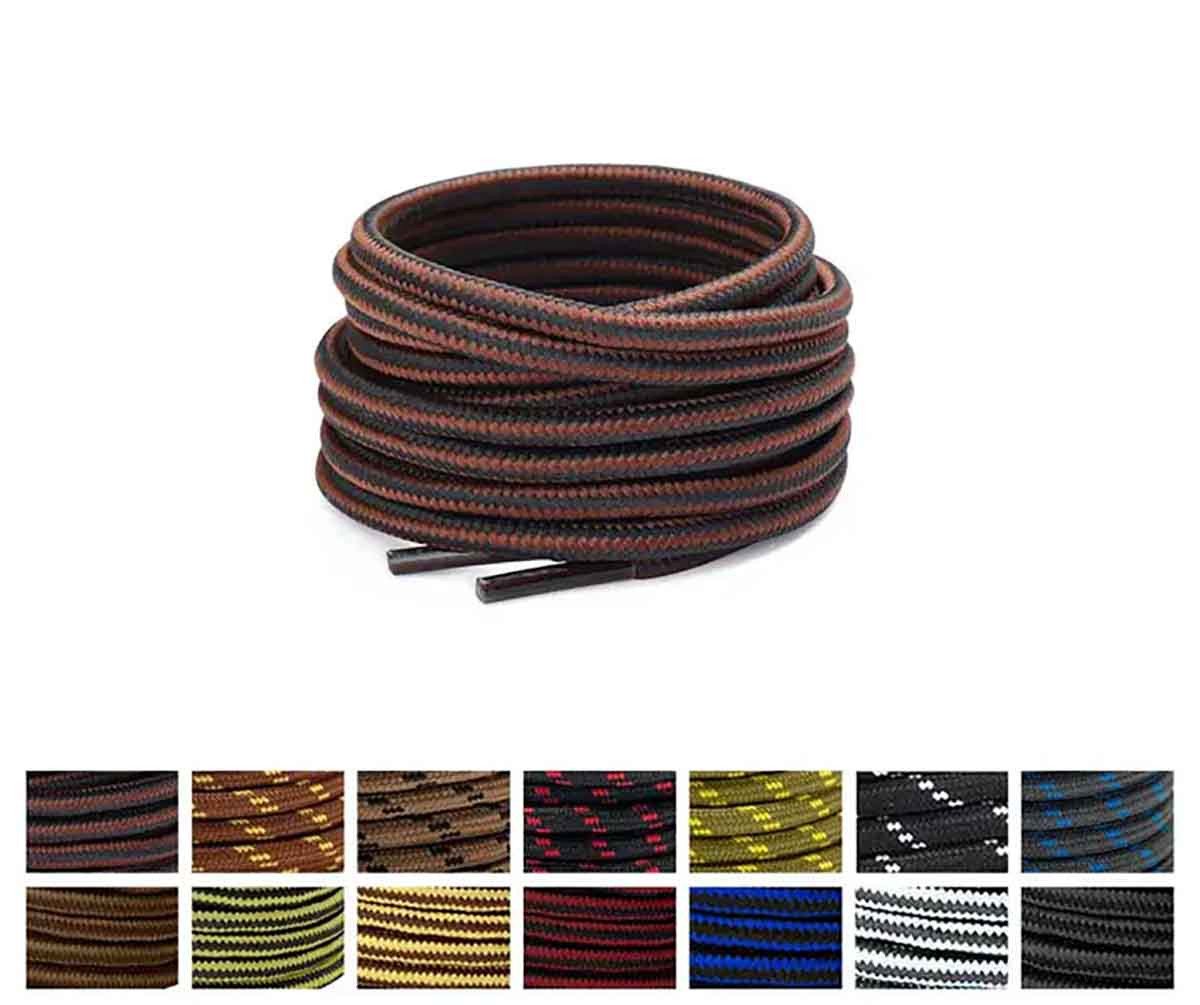 Basicwear Germany Schnürsenkel Schnürsenkel für Wanderschuhe, Arbeitsschuhe