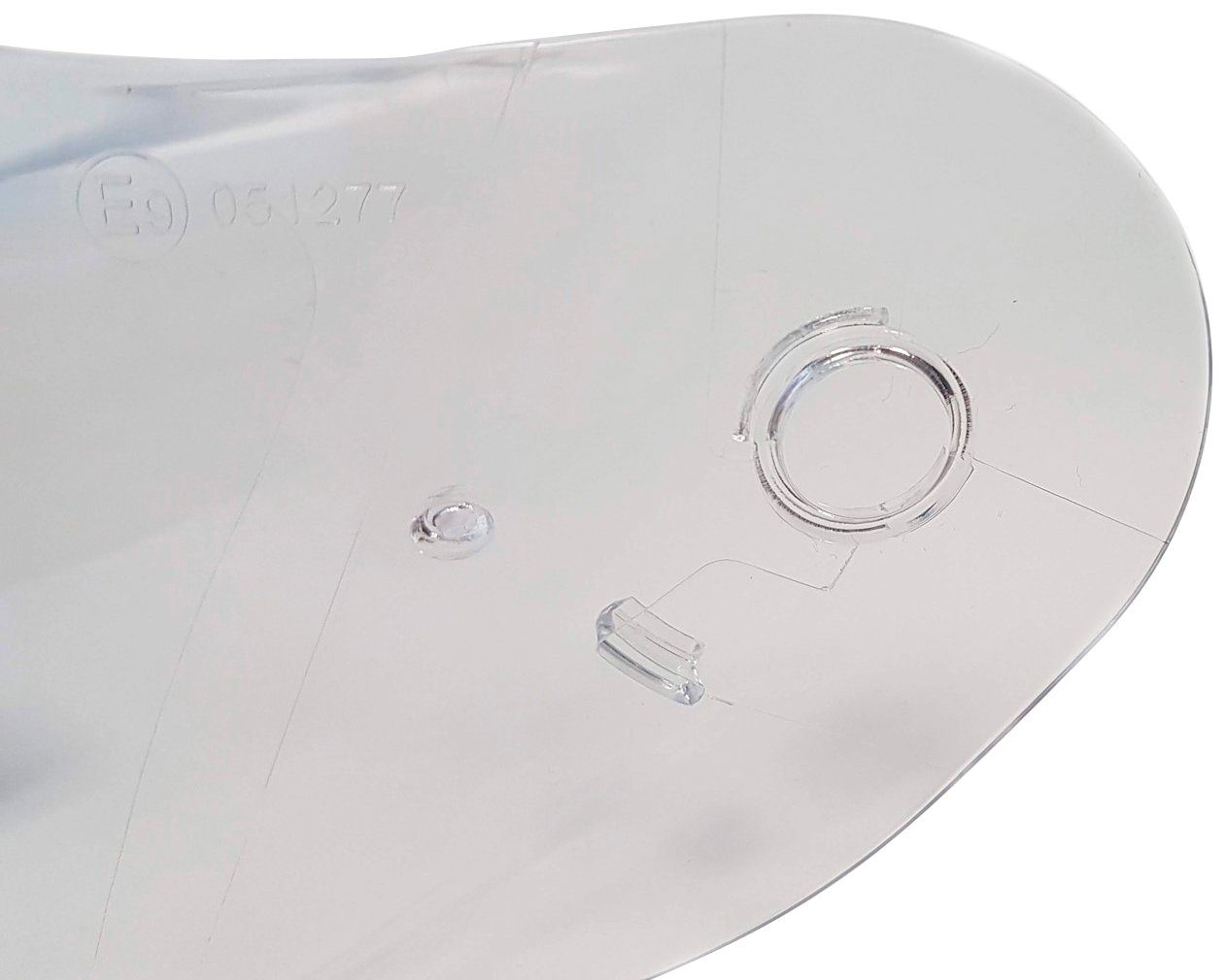 RÖMER HELME Helmvisier RO 10, für Motorradsport und Motorsport, aus Polycarbonat