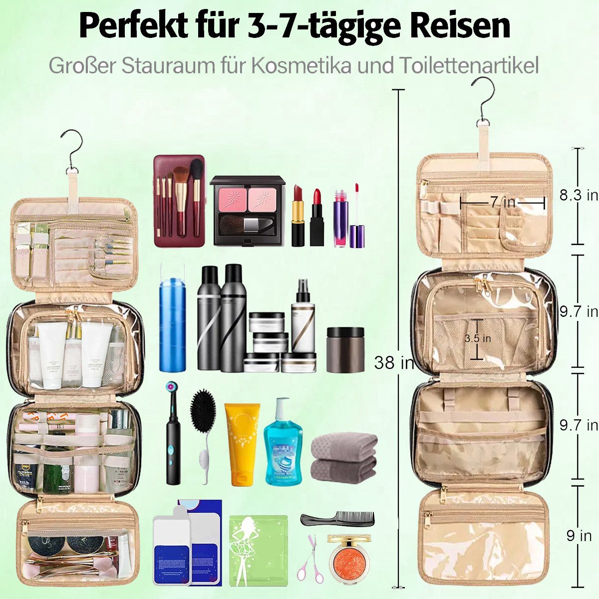 ZEUOPQ Kulturbeutel Kulturbeutel geeignet für Damen günstig online kaufen