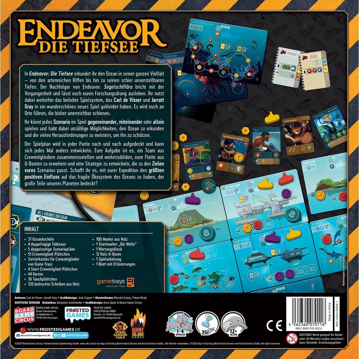 Asmodee Spiel Brettspiel Endeavor - Die Tiefsee
