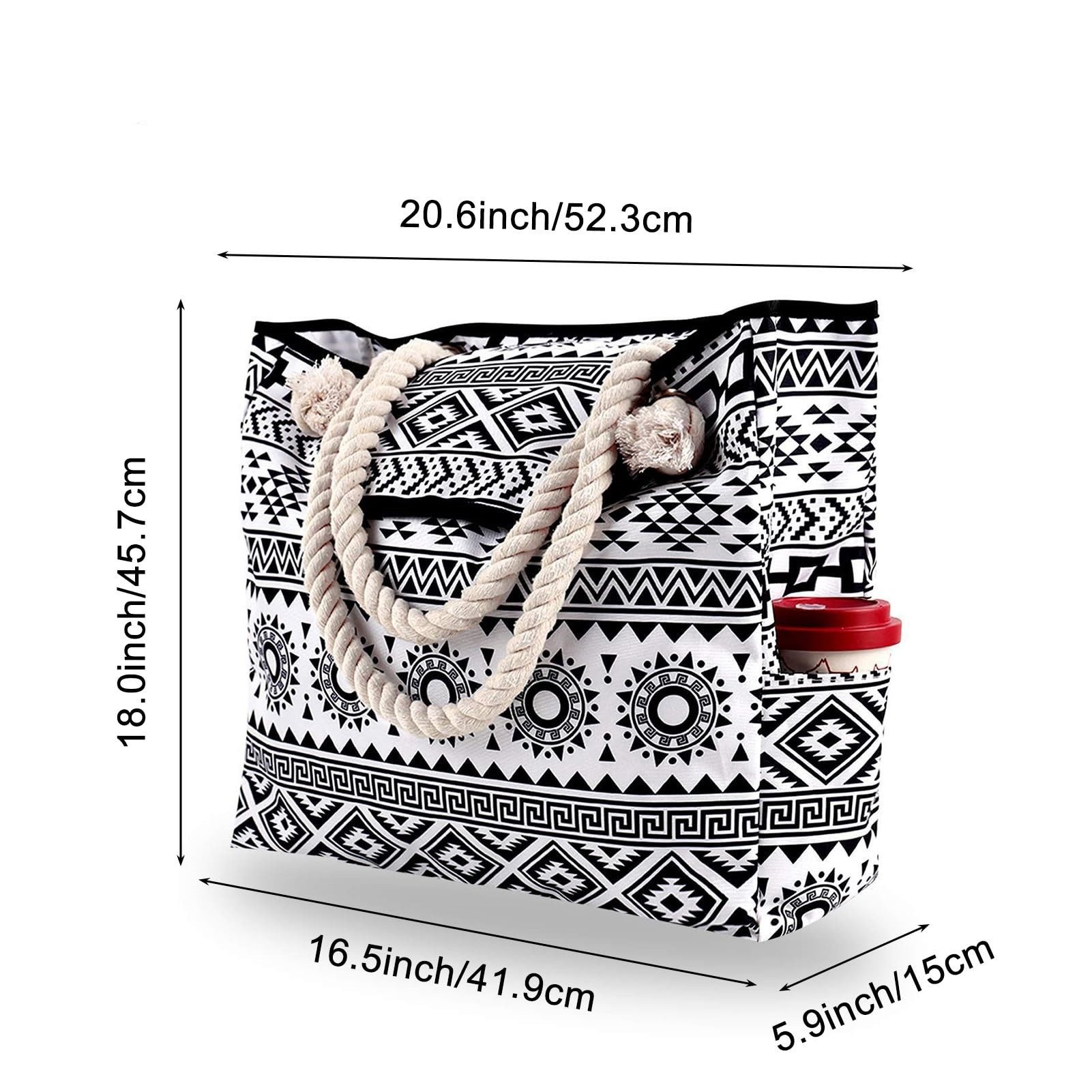 Coonoor Strandtasche Damen Extra Groß Schultertasche Shopper Einkaufstasche günstig online kaufen