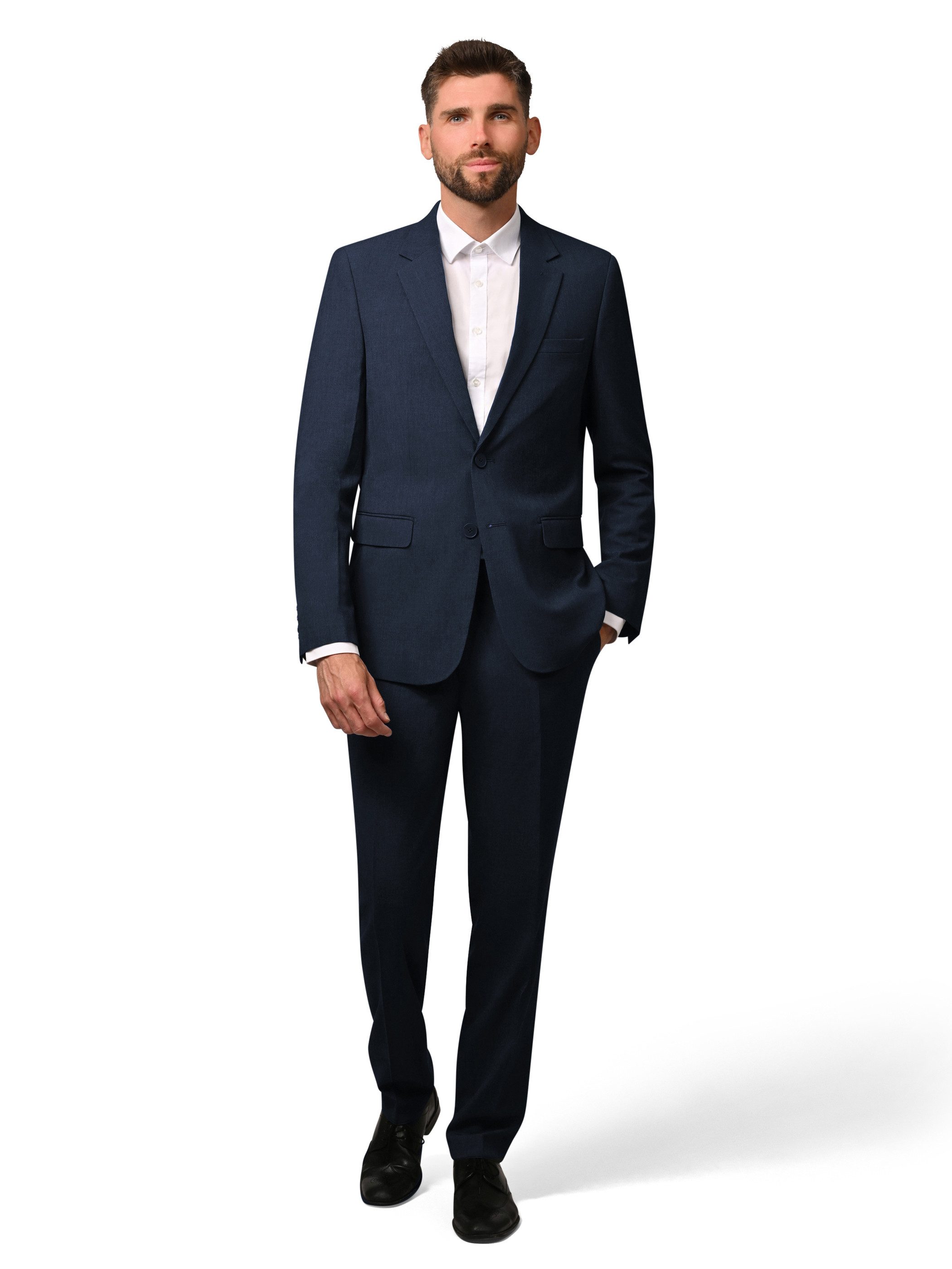 Hirschthal Anzug Herren Business Anzug Regular günstig online kaufen