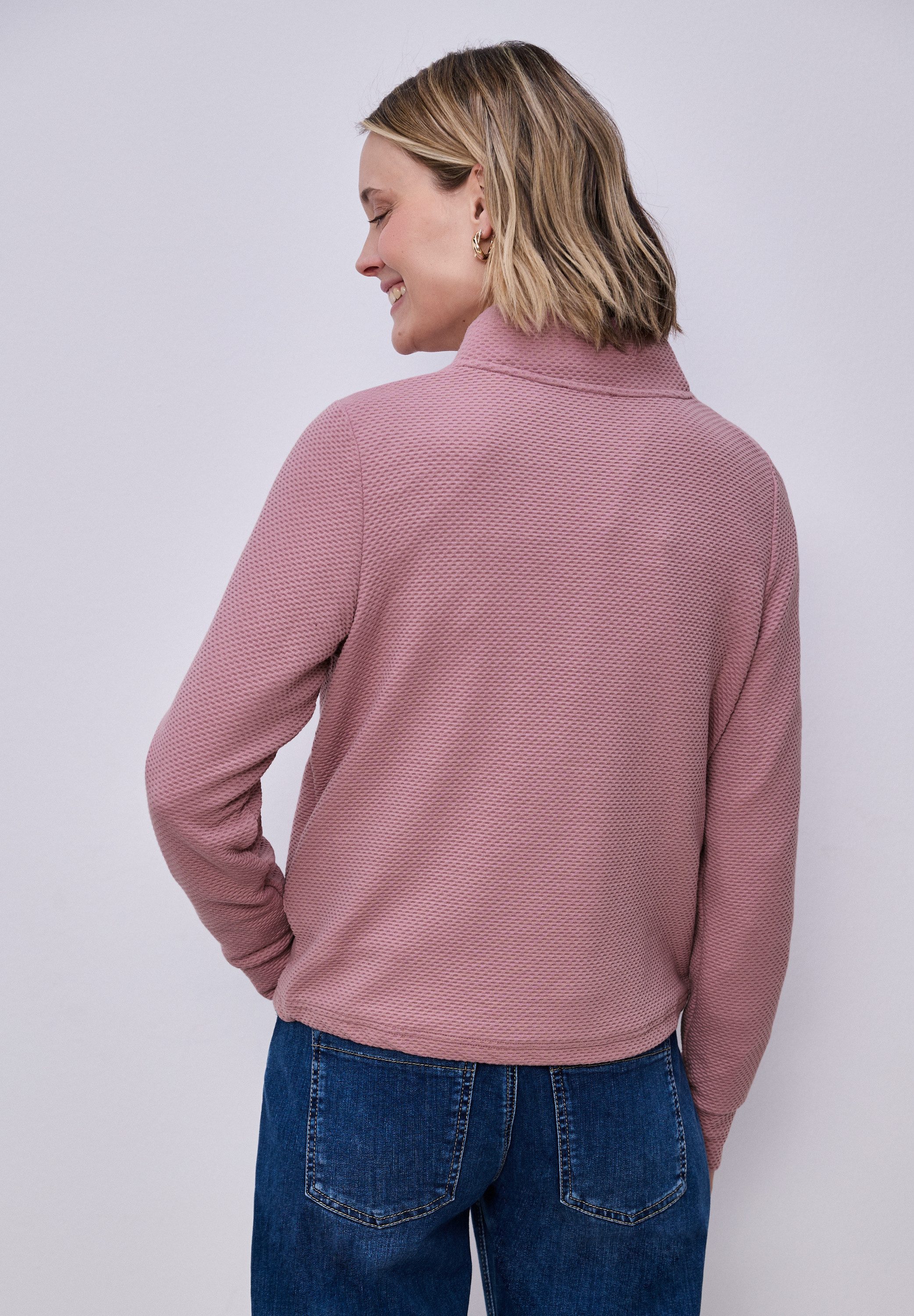 STREET ONE Cardigan mit Turtleneck günstig online kaufen