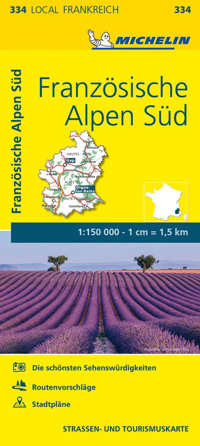 Michelin Französische Alpen Süd / diverse