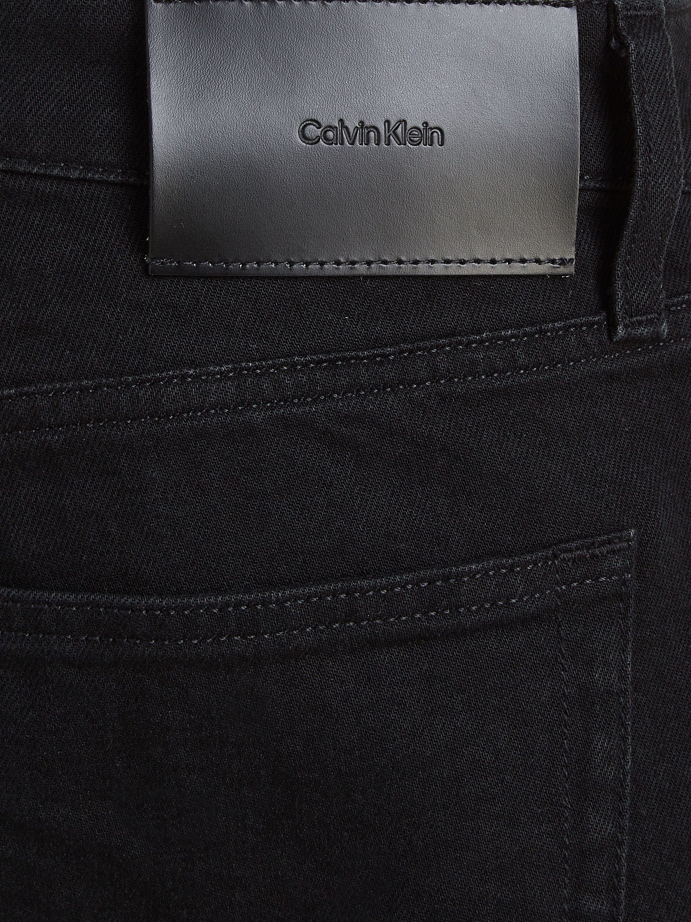 SLIM BLACK im FIT Klein Slim-fit-Jeans Black 5-Pocket-Style Denim Calvin RINSE