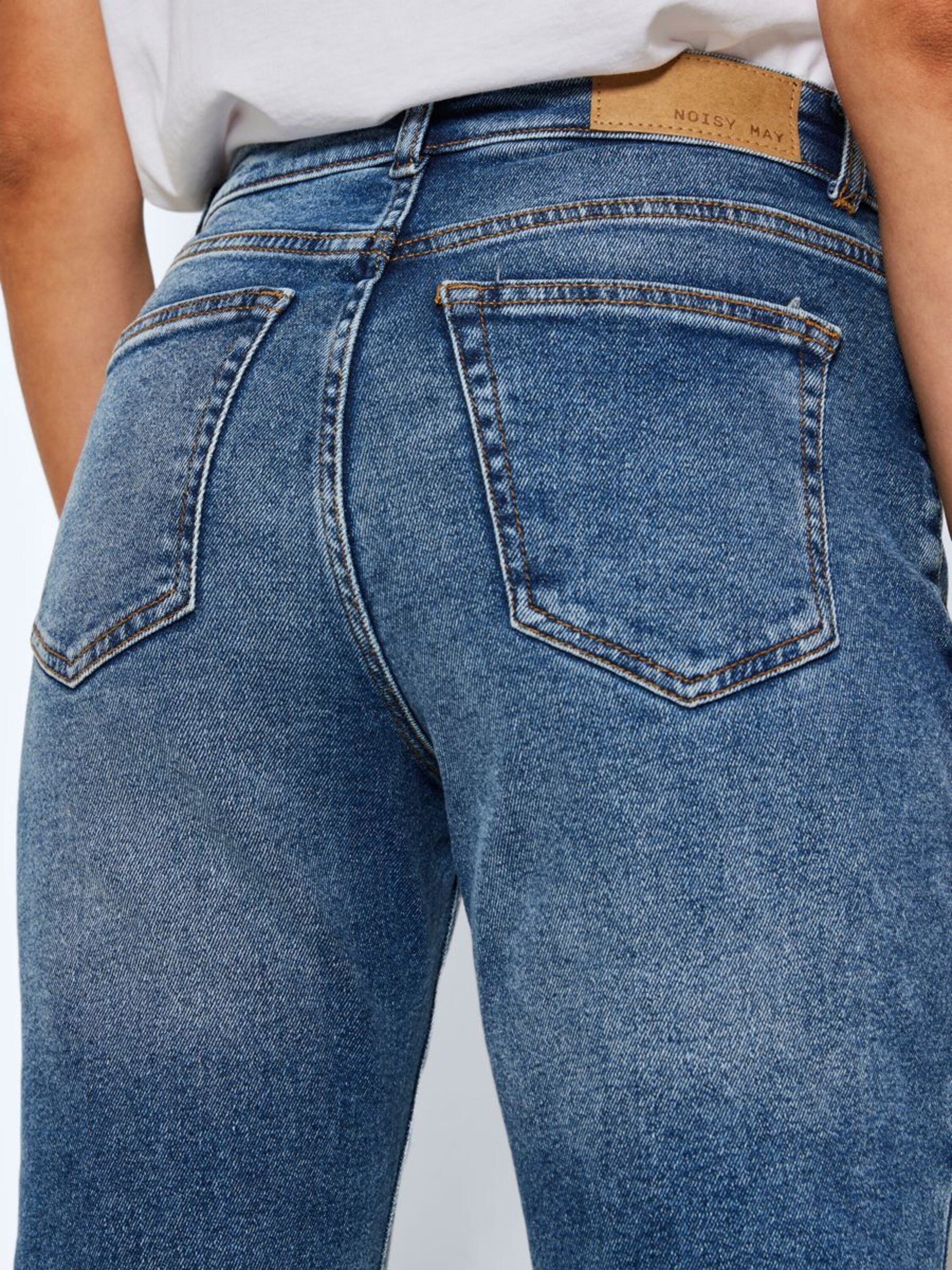 Noisy may 7/8-Jeans (1-tlg) Plain/ohne Details