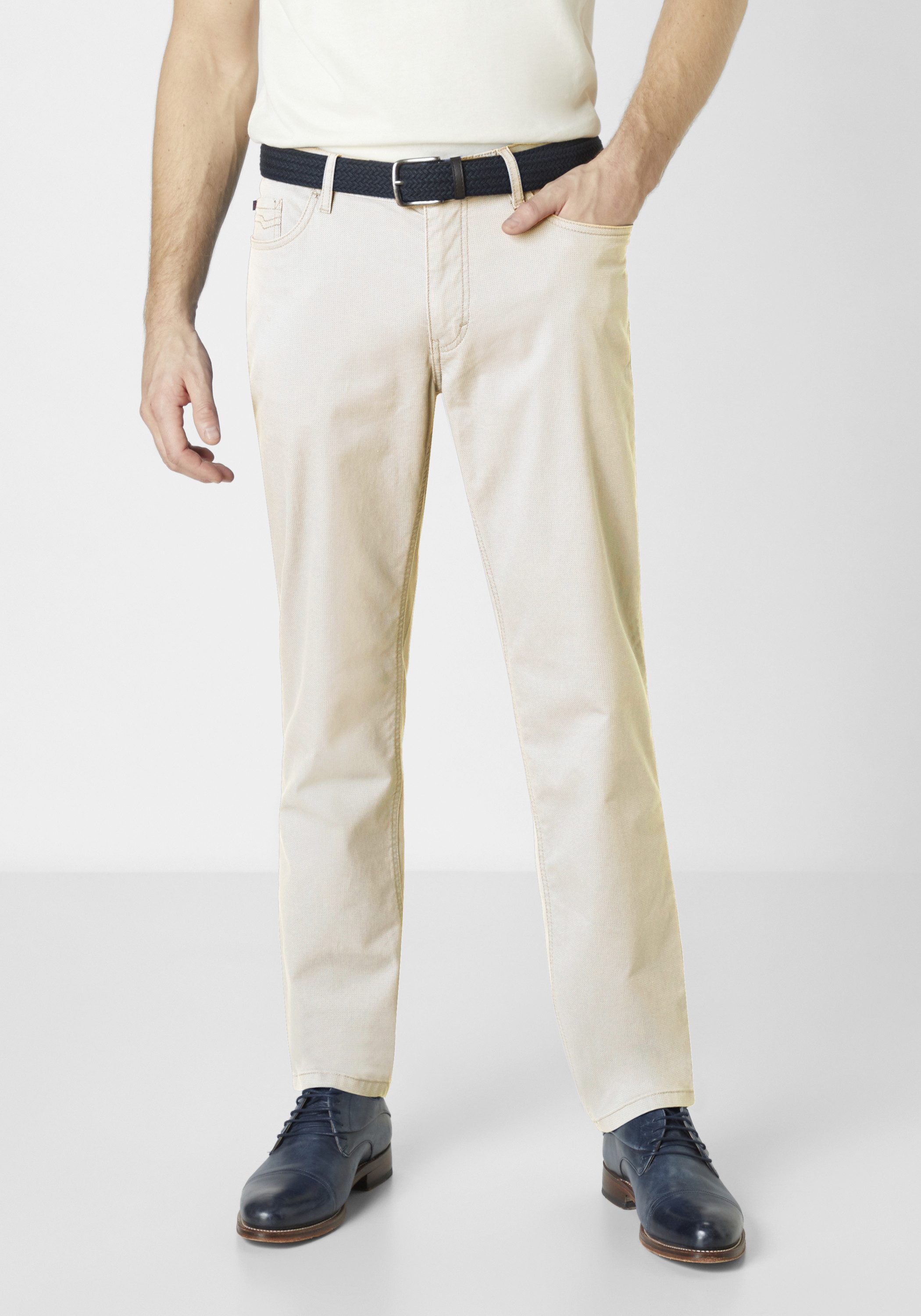 Redpoint Stoffhose MONTREAL Relaxed Fit 5-Pocket Hose mit elastischem Bund