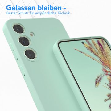 EAZY CASE Handyhülle TPU Hülle für Samsung Galaxy S24 Plus 6,7 Zoll, Hülle Silikon kratzfest Smart Slimcover Bumper Case Etui Mint Grün