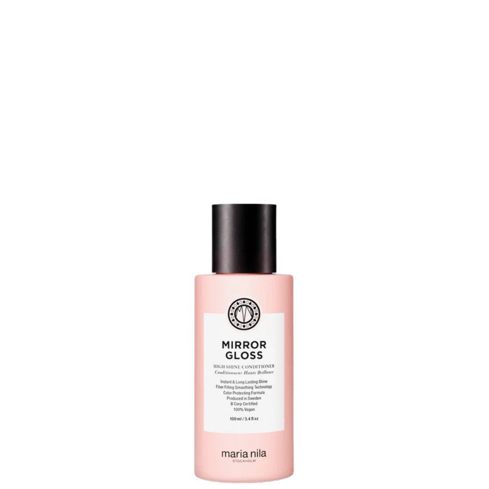 Maria Nila Haarspülung Mirror Gloss High Shine Conditioner, mit nährenden Chia-Peptiden und Quinoa-Oligopeptiden gegen Frizz