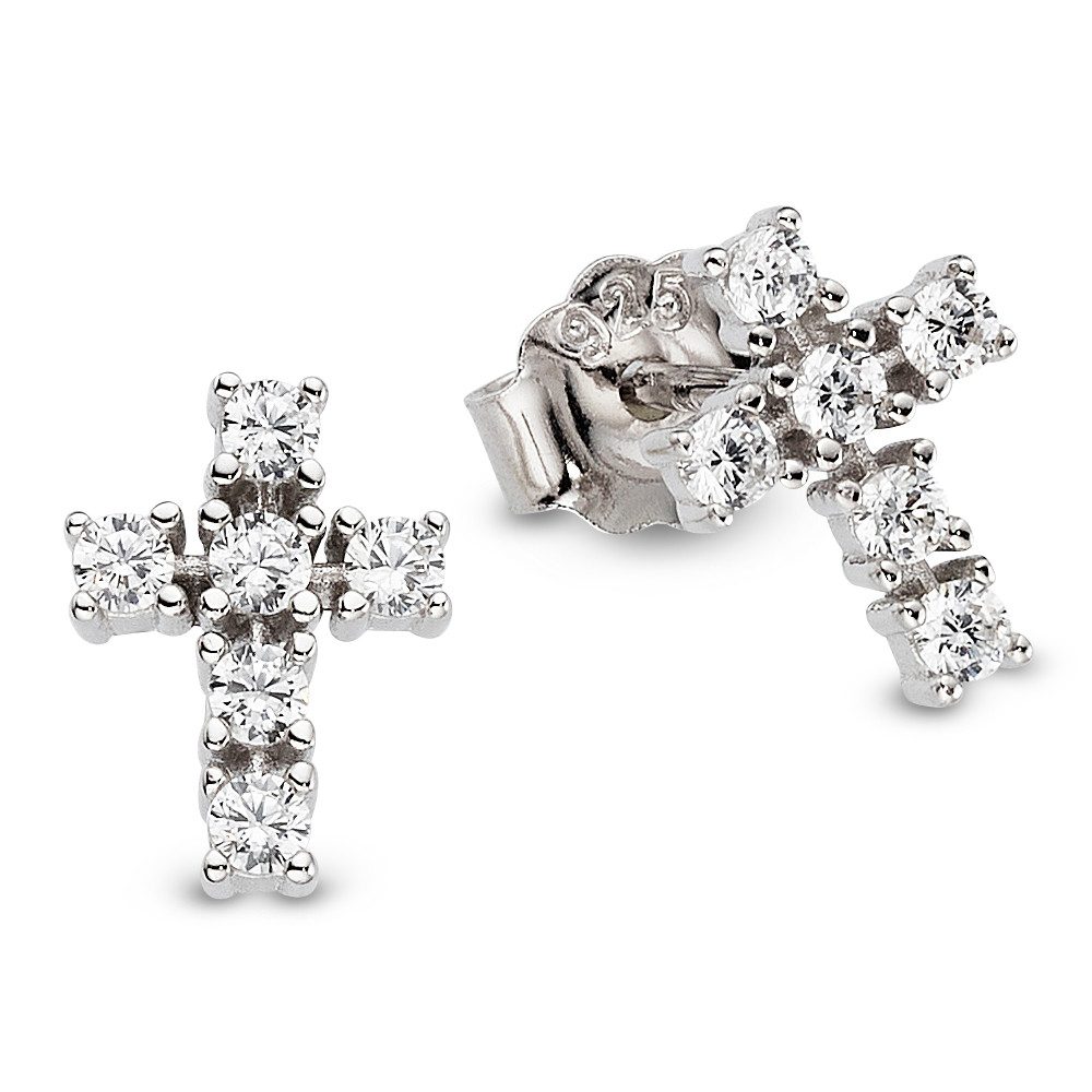 Paar Ohrstecker Schmuck Geschenk Ohrschmuck Kreuz