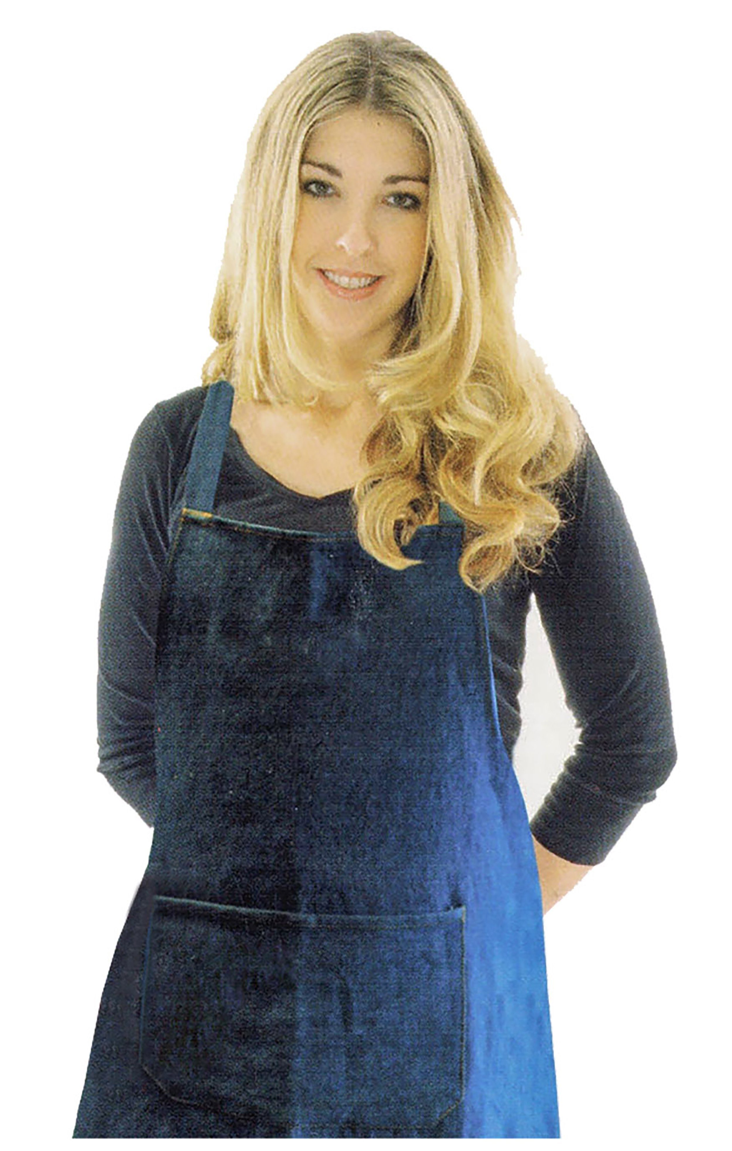 HIT Trading Kochschürze JEANS SCHÜRZE aus Jeansstoff 70x80cm Kochschürze Kü günstig online kaufen