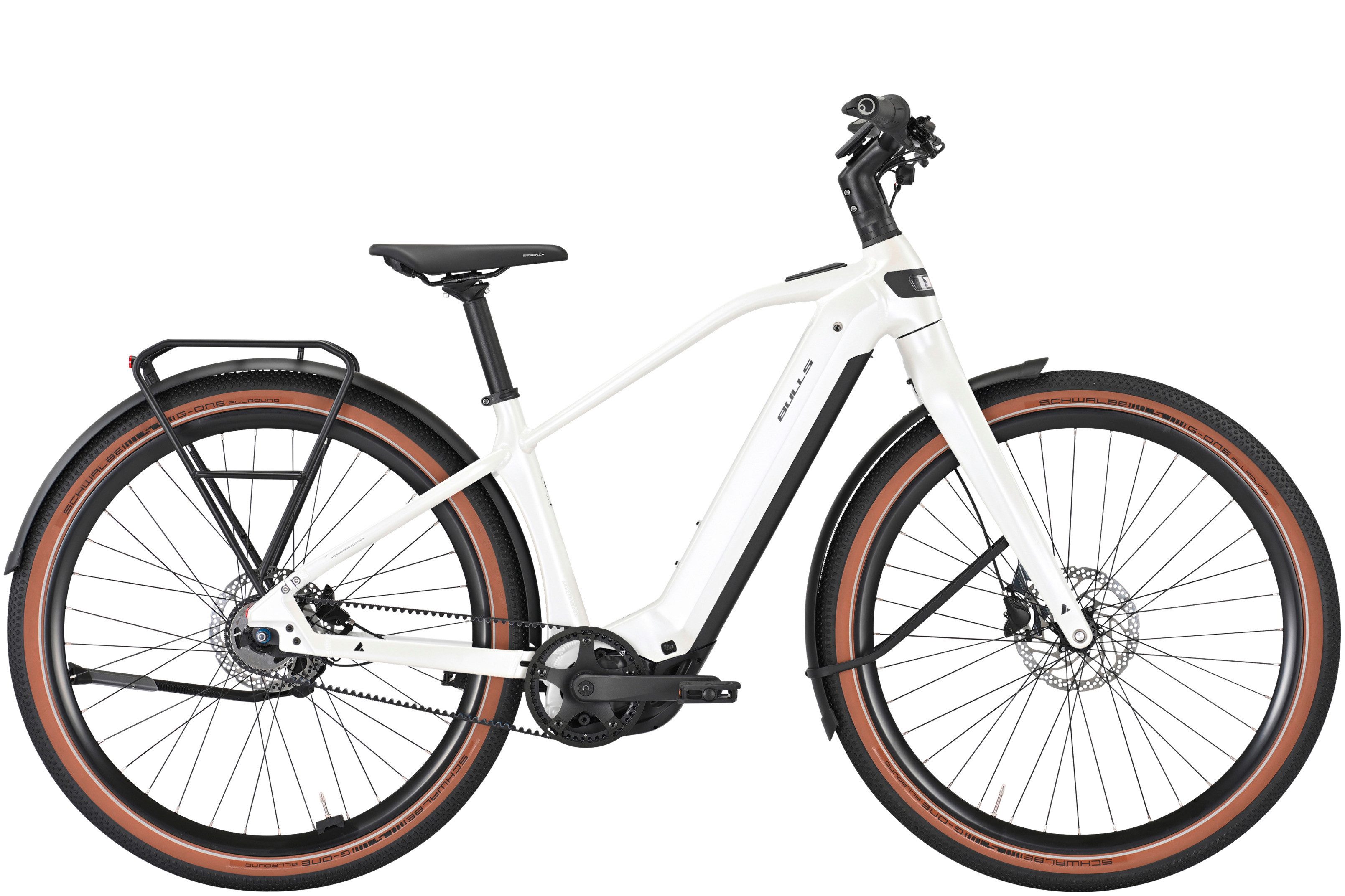 Bulls E-Bike Bulls Sturmvogel EVO 600 Wh Herren weiß 2026, 5 Gang SHIMANO Nexus 5-Gang Nabenschaltung, Nabenschaltung, Bosch Performance Line CX GEN5 smart System, 600 Wh