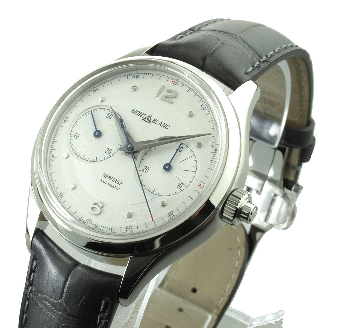 Schweizer Uhr 119951 Herren Uhr Automatik Chronograph Heritage Monopusher Neu OVP Heritage