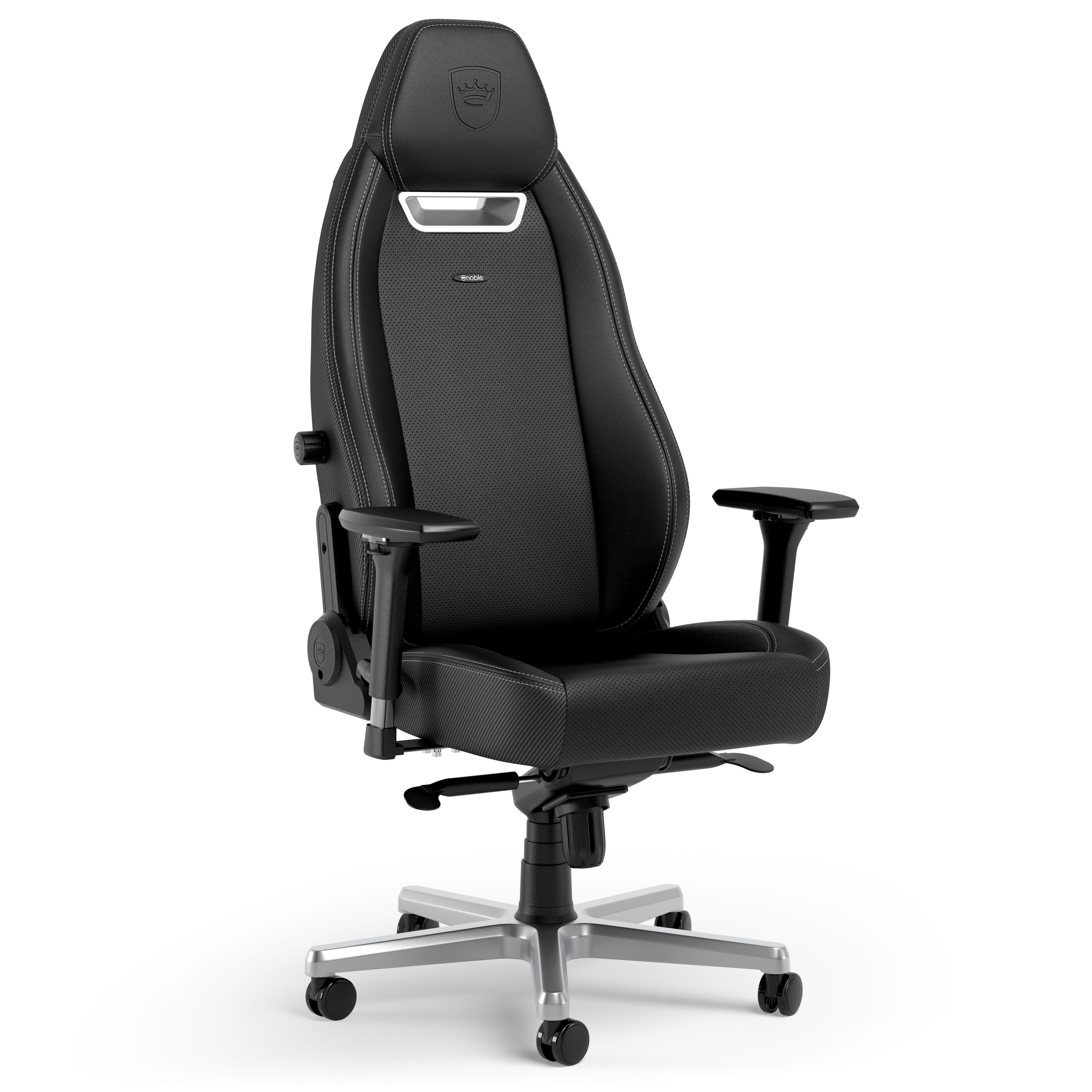 Noblechairs Gaming-Stuhl noblechairs LEGEND Gaming Stuhl - Silver Edition