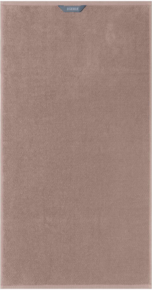 Super Sonderpreis! Egeria Handtuch BOSTON, Frottier (1-St), aus Größe Baumwolle, jeweils Programm, Uni 100% 100 cm neues x taupe 50