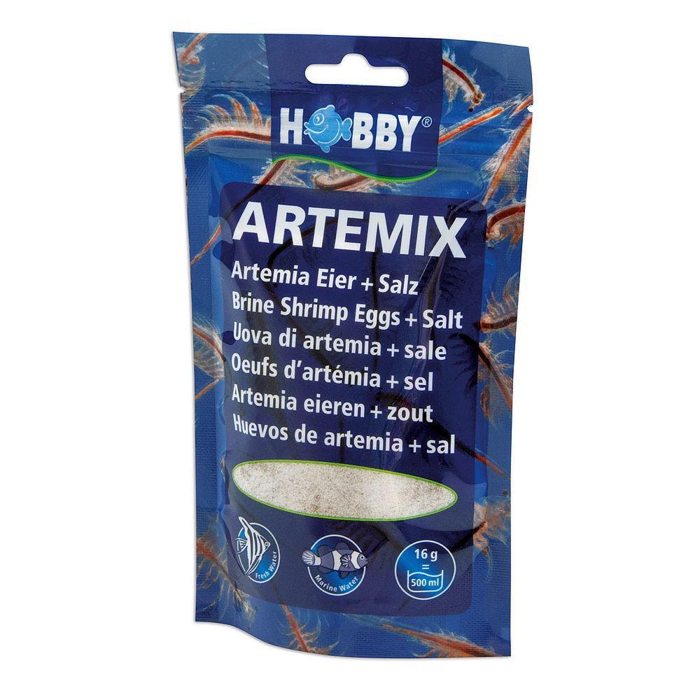 Aquariendeko Hobby Artemix Fertige Mischung aus Eiern und Salz