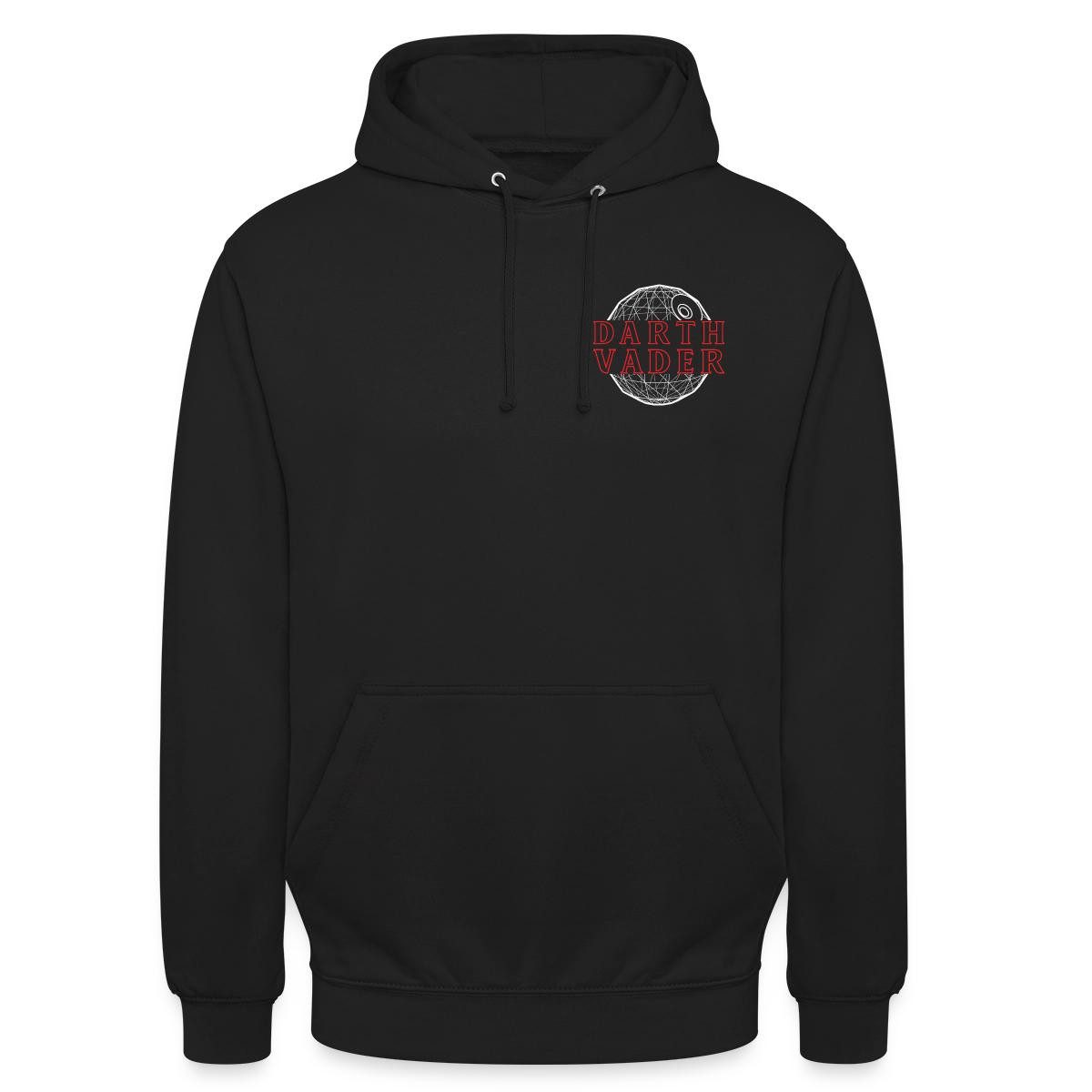 Spreadshirt Hoodie Star Wars Darth Vader Front- Und Backprint Unisex Hoodie (1-tlg)