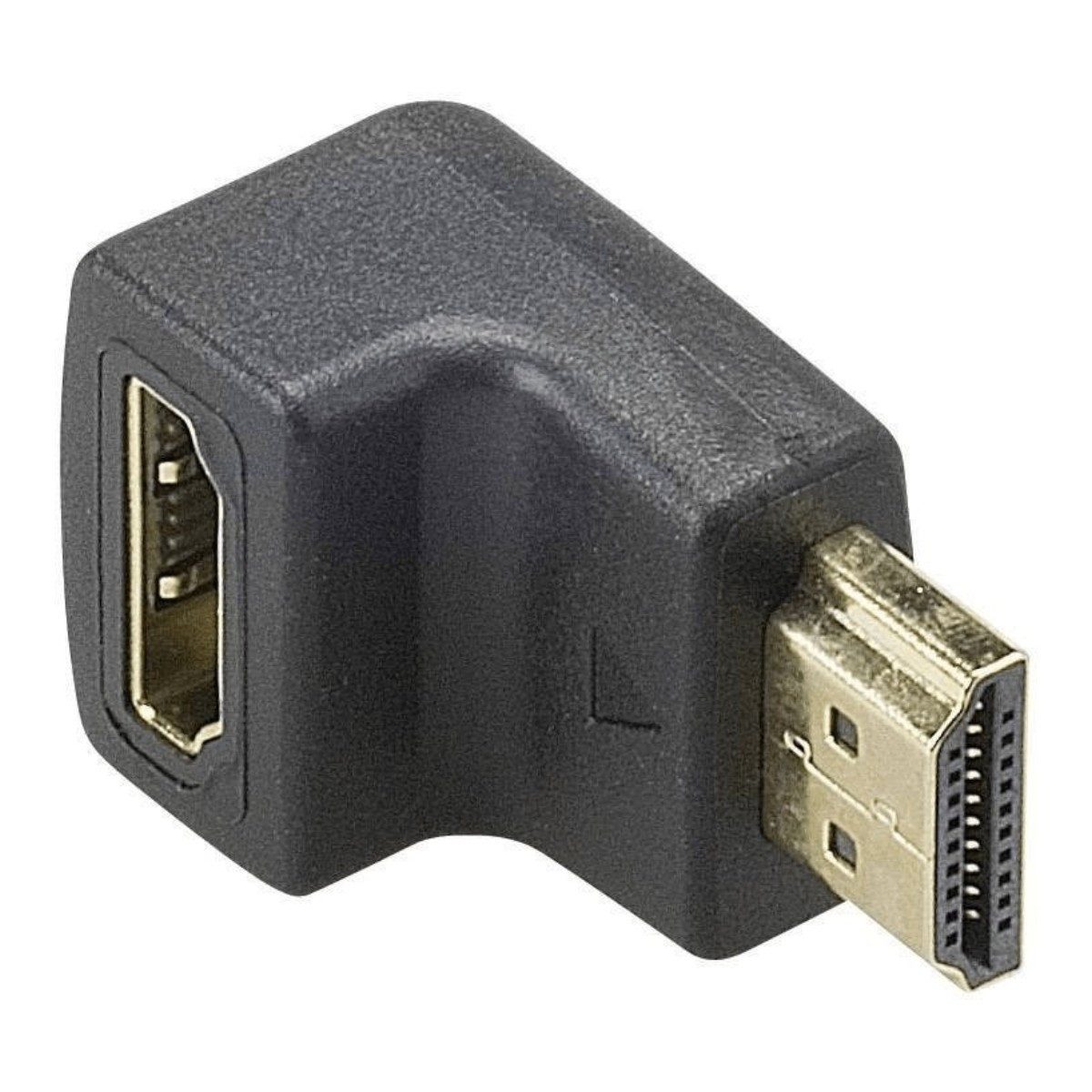 Belkin Belkin HDMI Adapter Stecker auf Buchse Verlängerungsadapter Schwarz Audio- & Video-Adapter, Winkeladapter