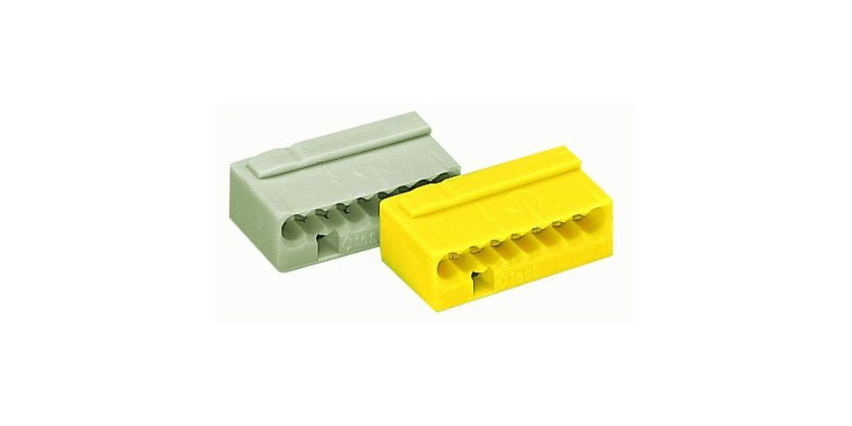 Verbindungsklemme Wago Micro Steckklemme Anzahl Leiter: 8, 0,6 - 0,8