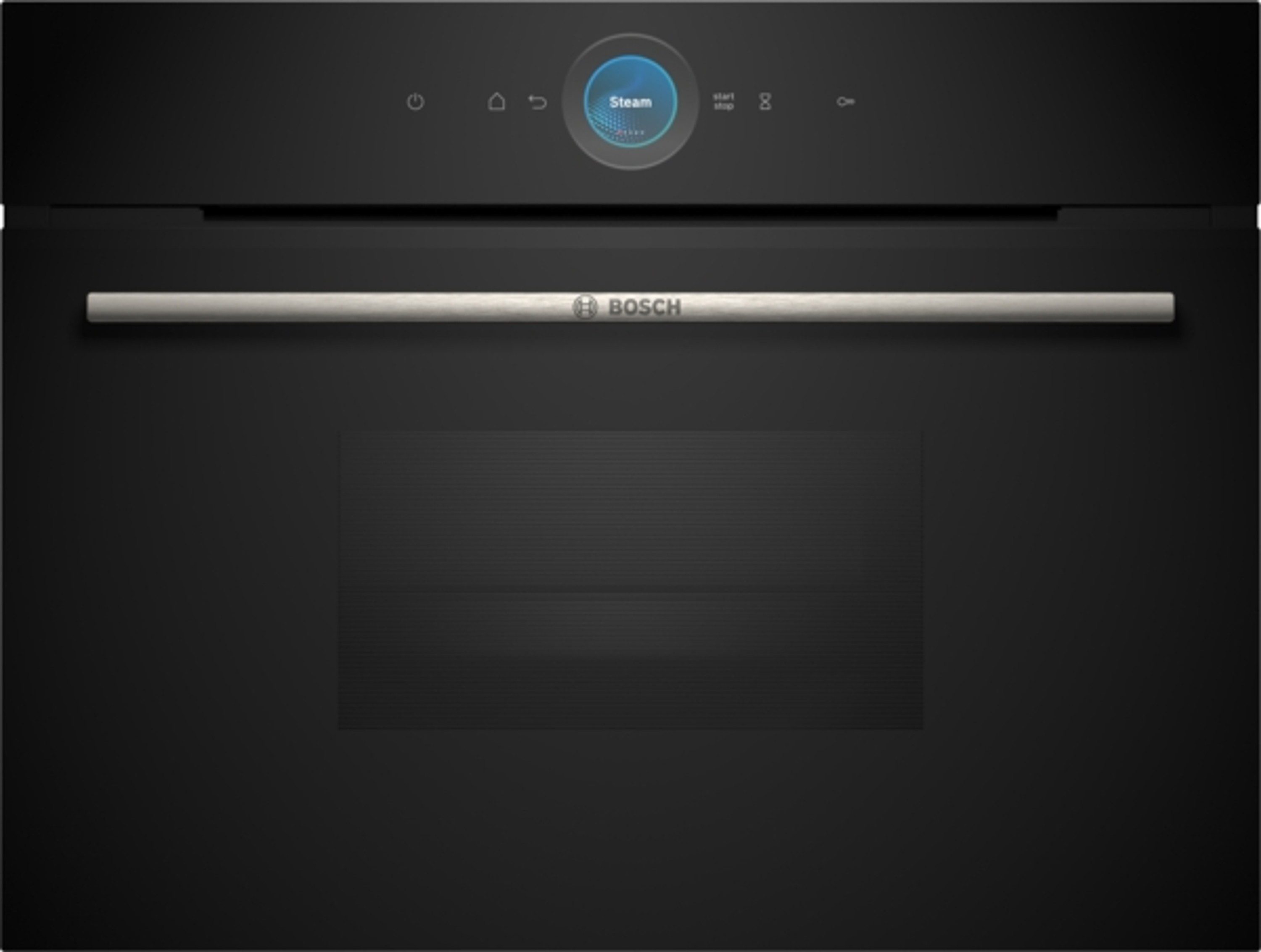 BOSCH Einbau-Dampfgarer CDG714XB1, Bedienring, TFT-Touchdisplay, Sprachsteuerung, Abschaltautomatik
