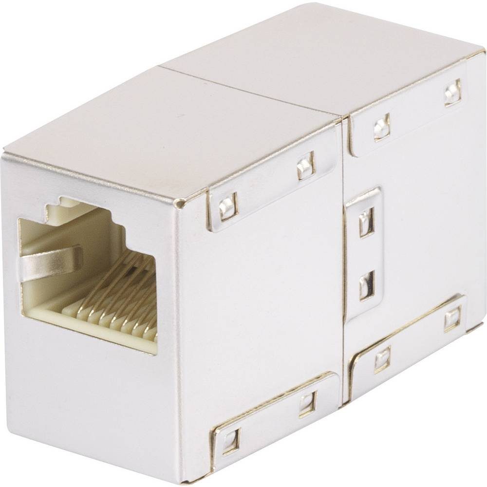 RJ45 Doppelkupplung CAT 5e Netzwerk-Adapter