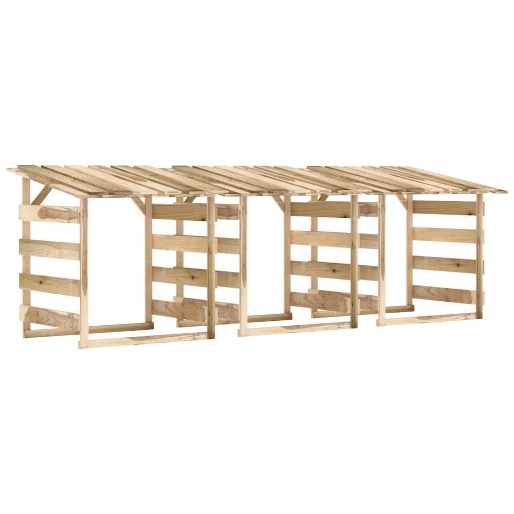 vidaXL Pergola Pergolen mit Dach 3 Stk. 100x90x100 cm Kiefernholz Imprägniert, BxTxH: 100x90x100 cm, (3-tlg)